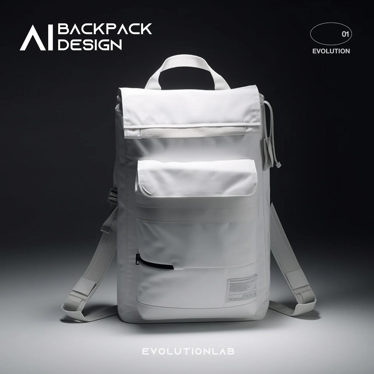 Backpack，knapsack，ai，AI design，package，a bag，Evolution laboratory，Travelling bag，