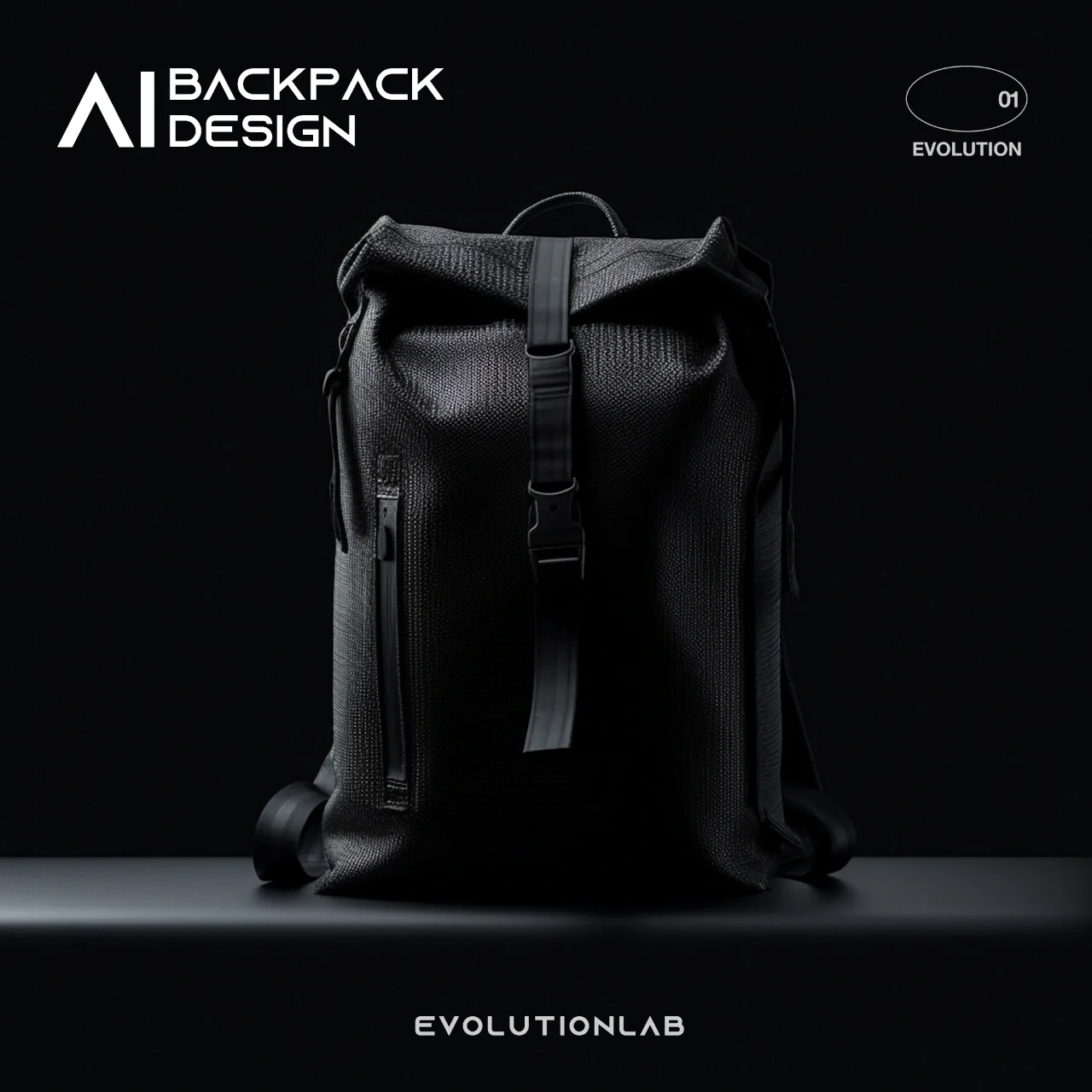 Backpack，knapsack，ai，AI design，package，a bag，Evolution laboratory，Travelling bag，