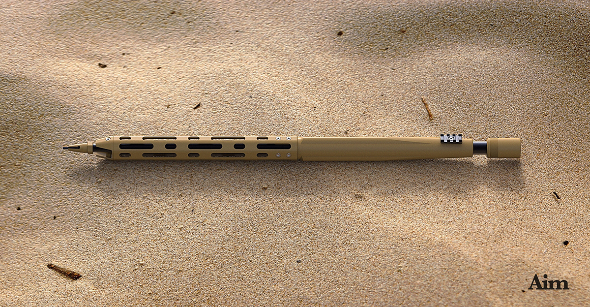 AR-15，pencil，originality，industrial design，