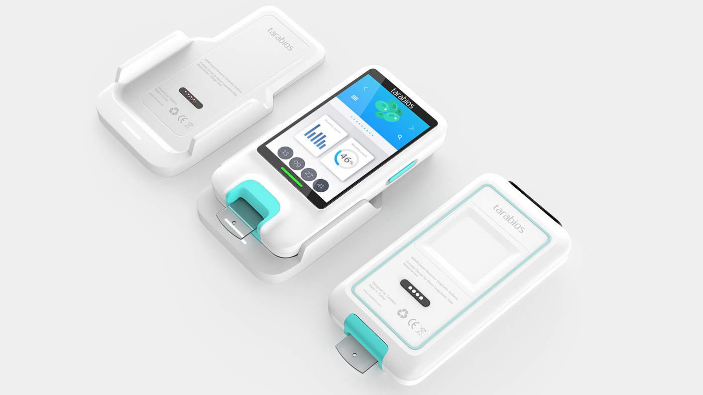 Medical health，Medical equipment，industrial design，product design，blood coagulation rate measuring instrument，Coaright，