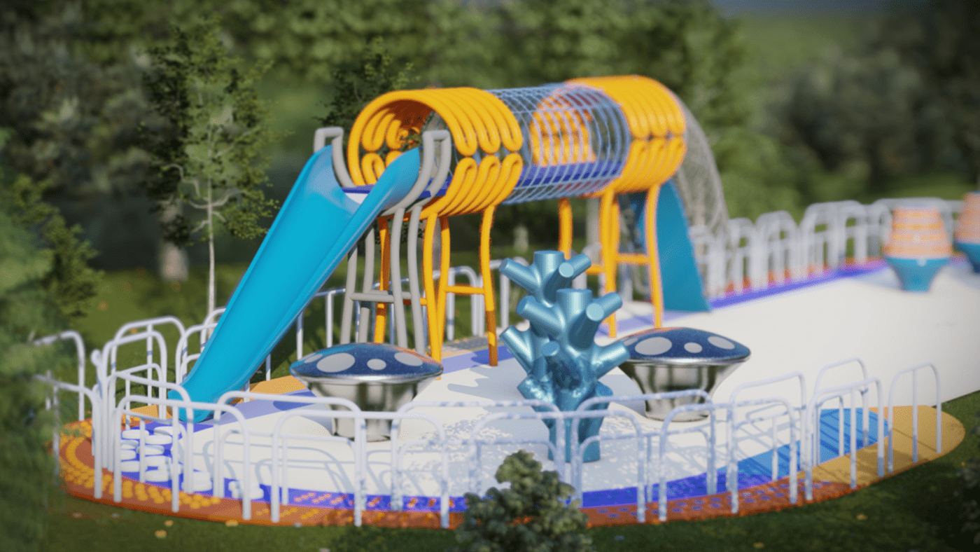 park，Harmoni，Park Design，Interaction design，Architecture，