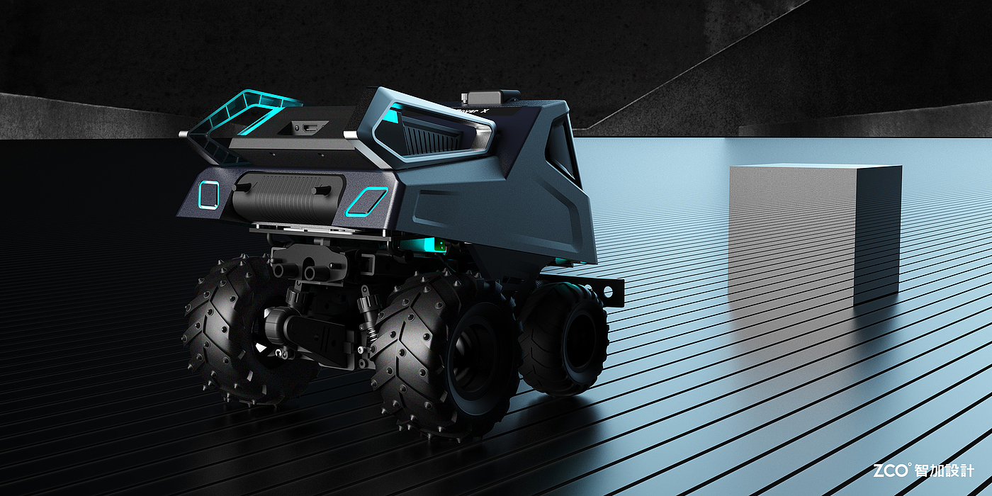 Zhijia design，intelligence，Remote control car，robot，children，