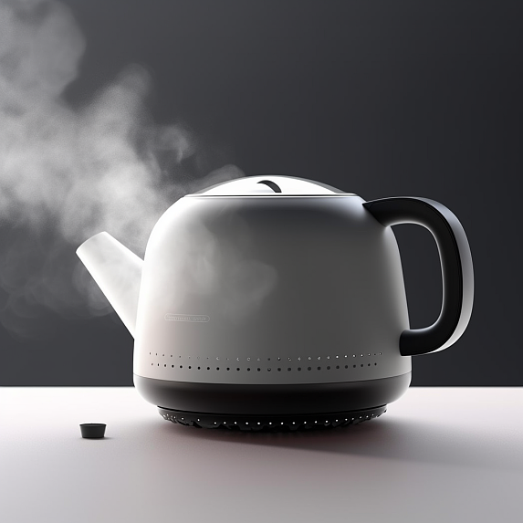 Electric kettle，ai，Cute style，Simplicity，