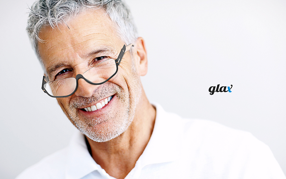 glasses，read，GLAX，aged，presbyopia，