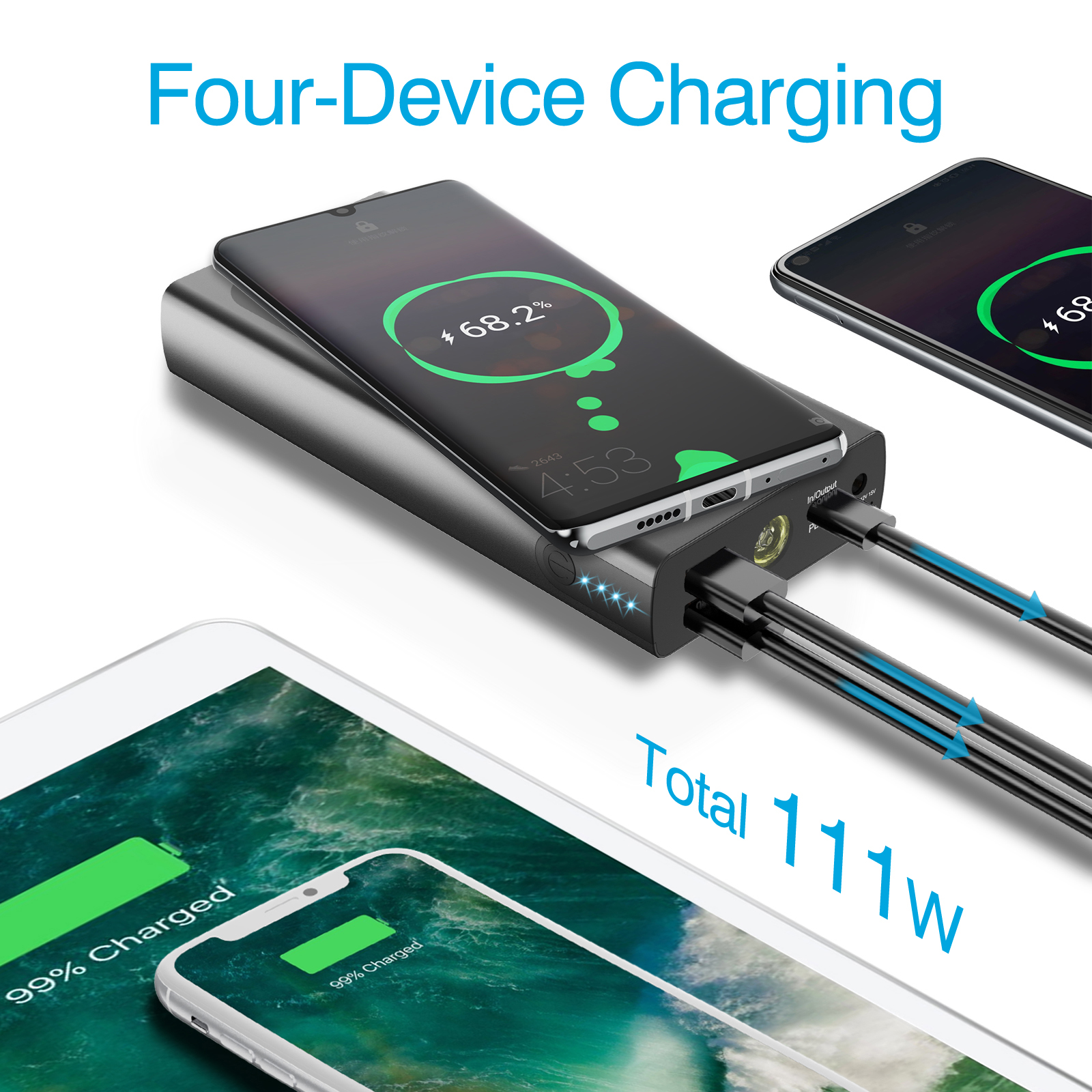 charge，Charger，portable source，Multifunctional charger，high-power power supply，Power Supply，