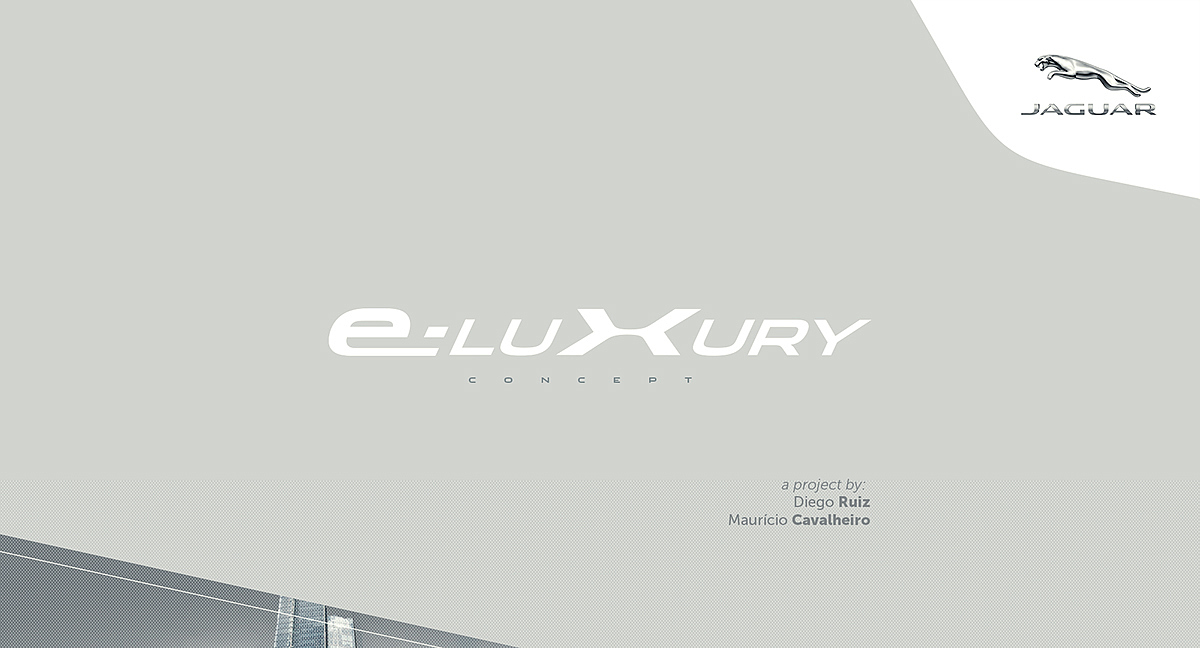 车，构思草图，渲染图像，jaguar，E-luxury，