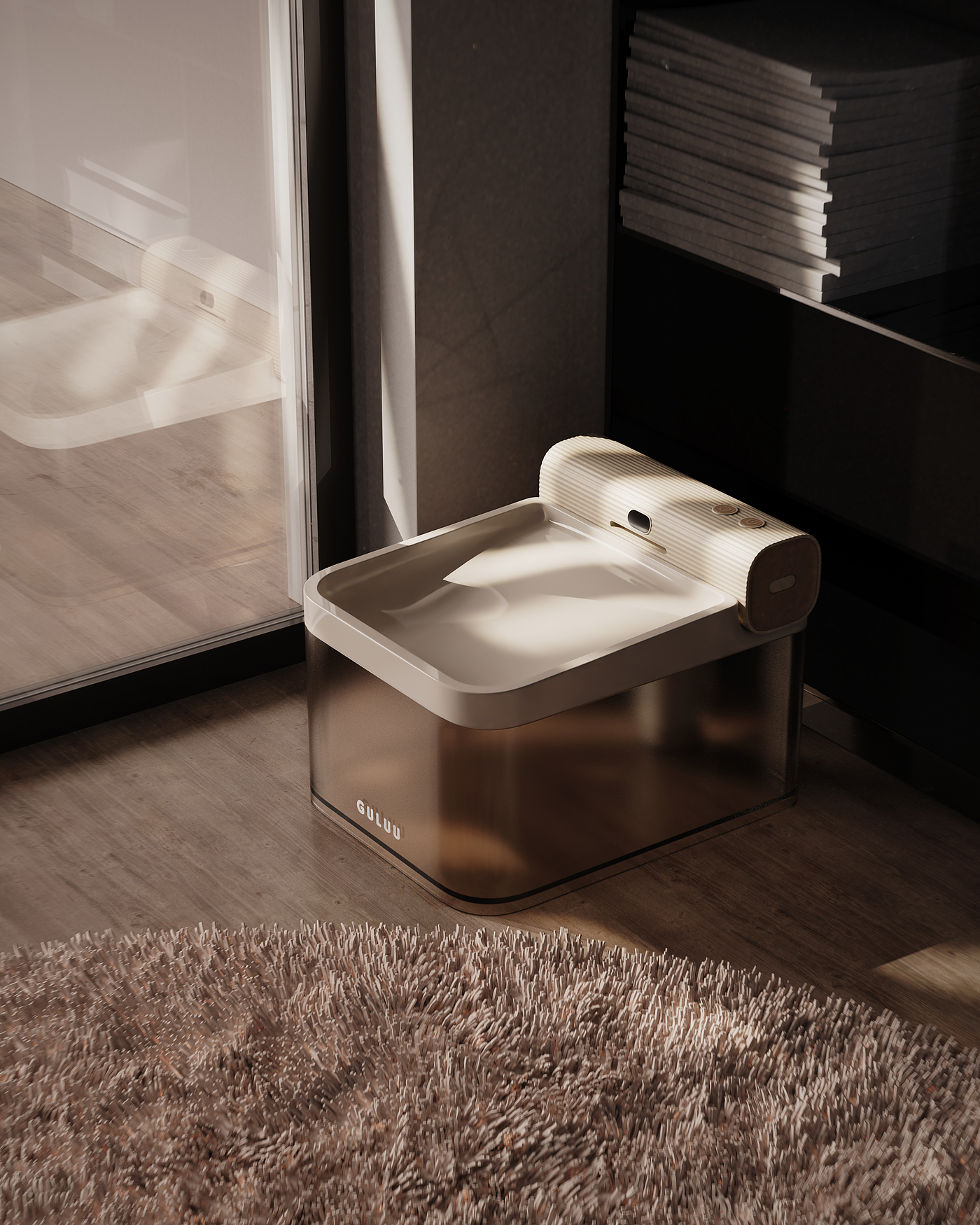 Thought design，Pet Supplies & Pet，Pet water dispenser，Pet water drinking machine，