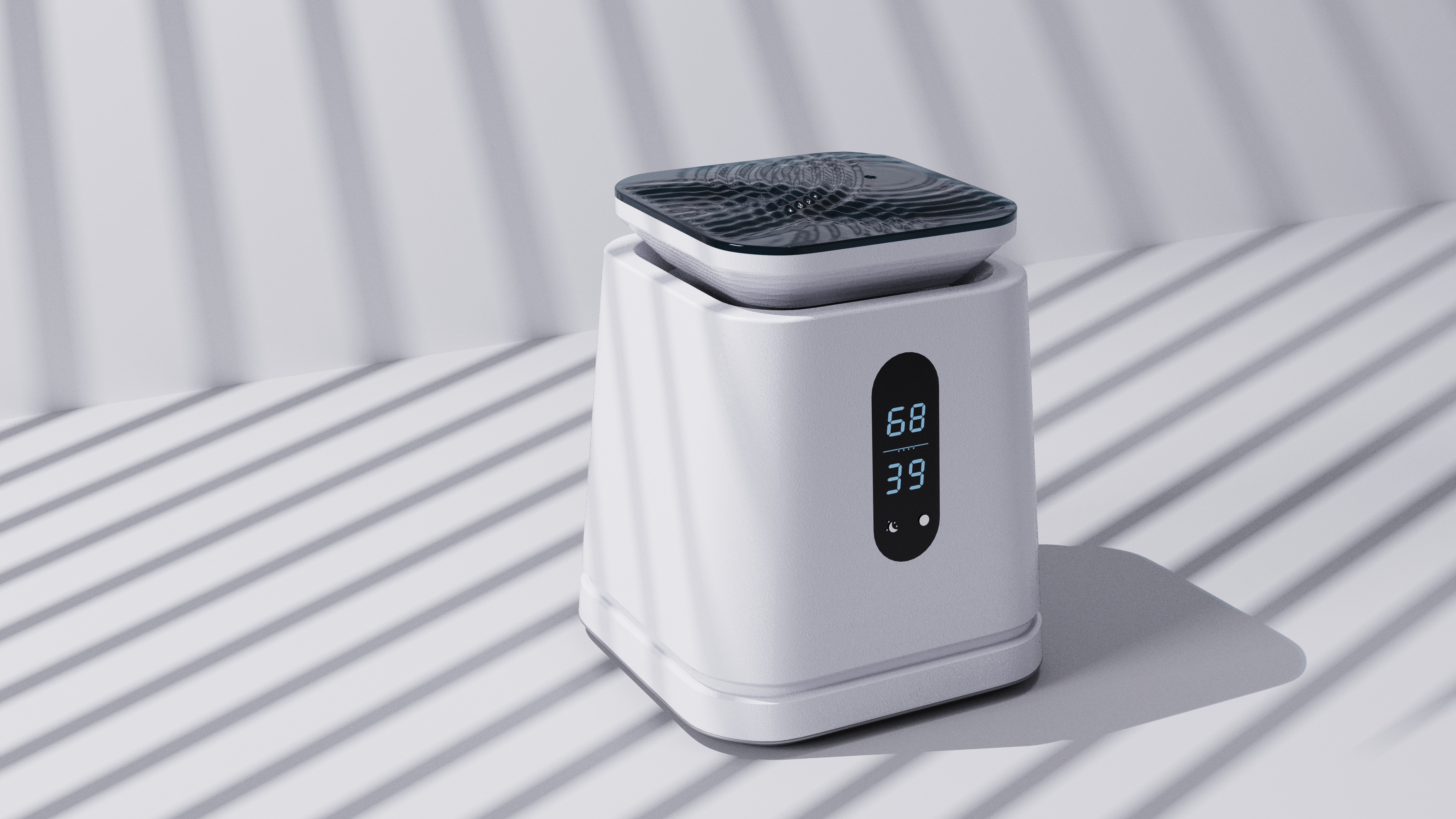 Humidifier, water ripple, air purifier, aromatherapy，