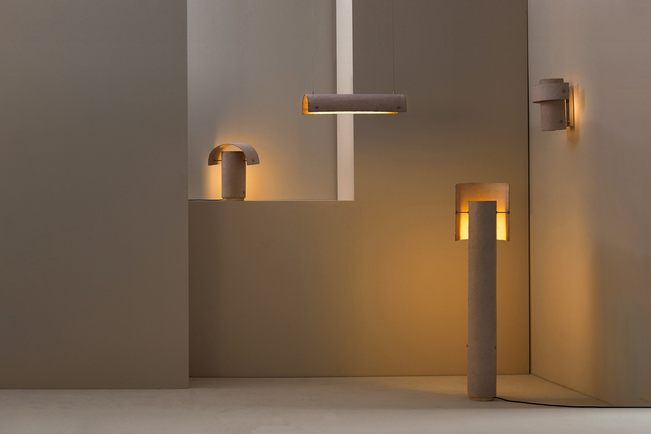 Mingdu Design，lamps and lanterns，Paper Rock，Quiet Wind，threesomes，Design Vientiane，MINGDUOBJECT.，