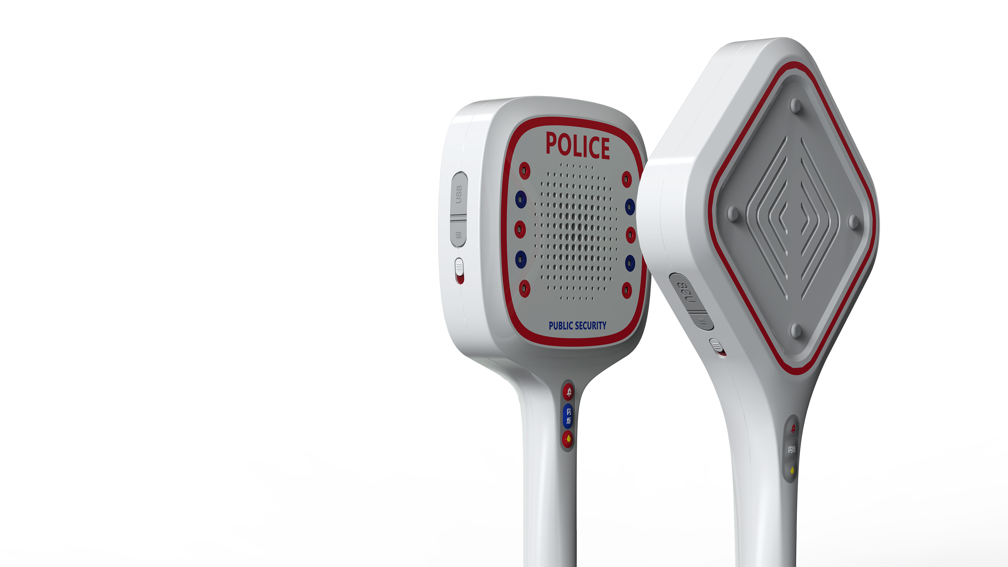 electronic product，Police equipment，product design，