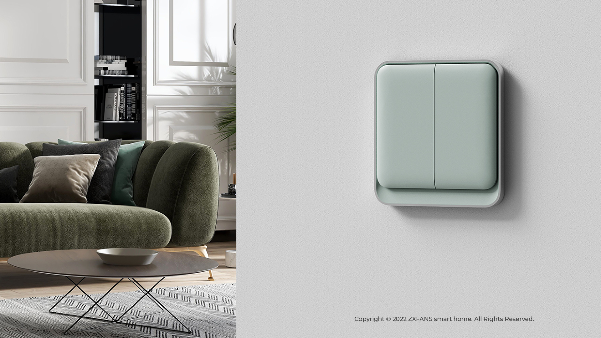 Wise and Fan，zxfans，Whole house intelligence，Smart home，Intelligent switch，product design，