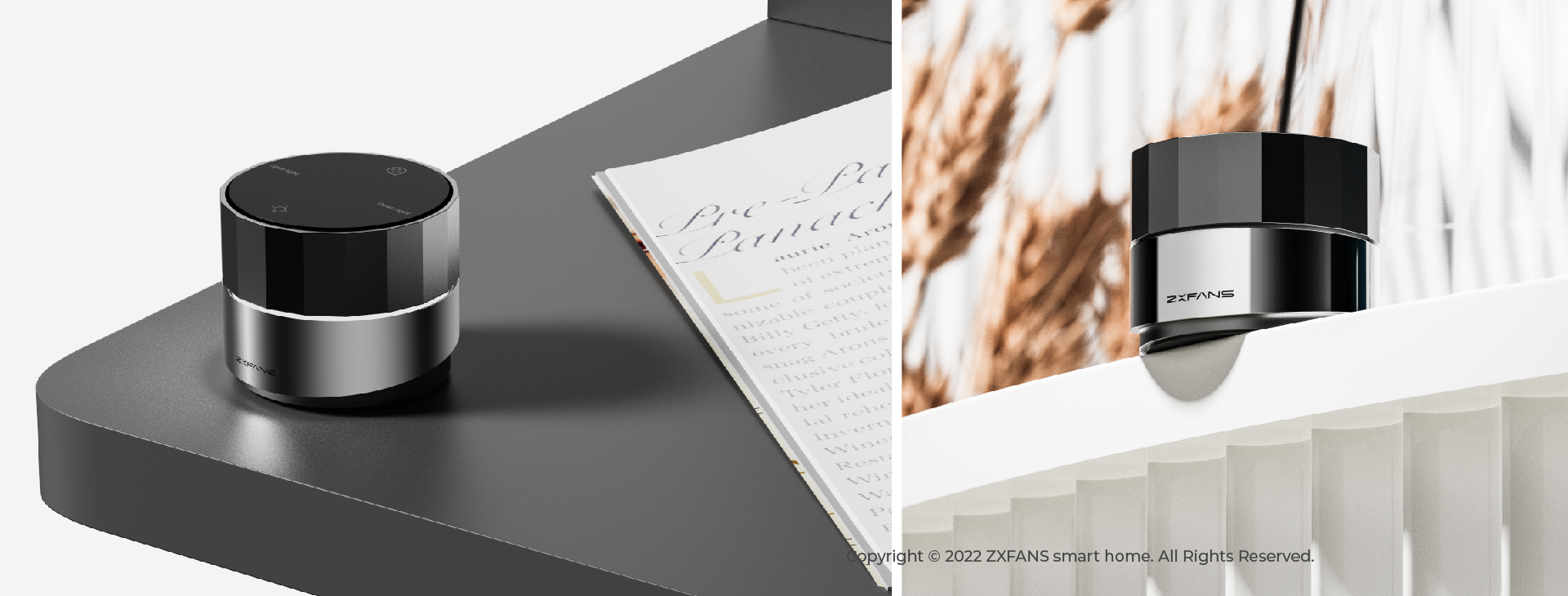 Wise and Fan，Smart home，Inpolar Knob，Remote control，zxfans，Intelligent switch，control，product design，