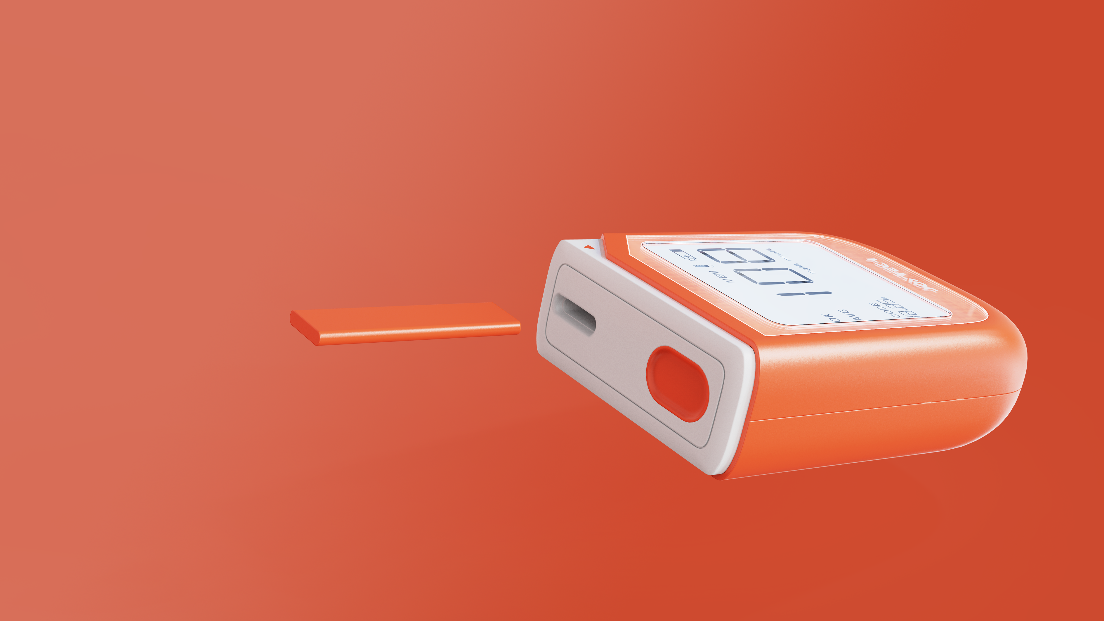 industrial design，Medical products，Blood glucose meter，Hangzhou Aike Industrial Design Co., Ltd，