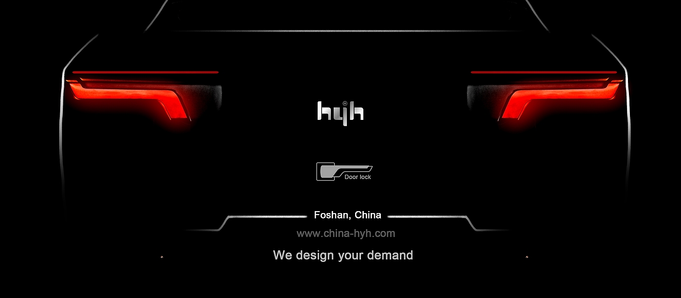 Door lock，Split lock，product design，Door handle，industrial design，