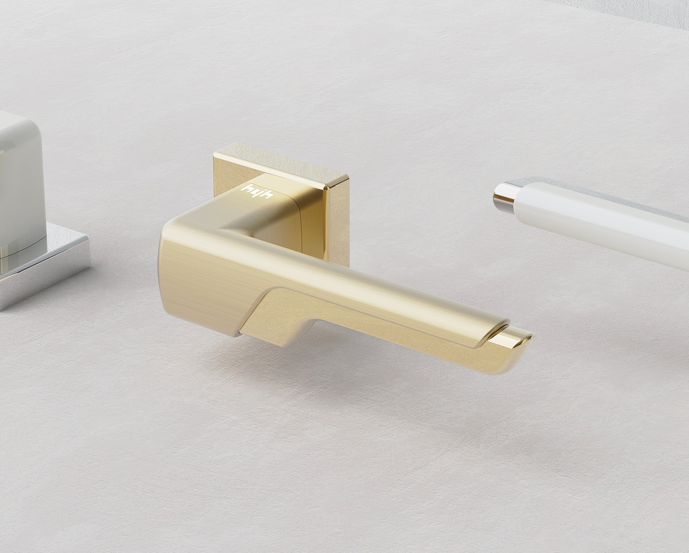 Door lock，Split lock，product design，Door handle，industrial design，