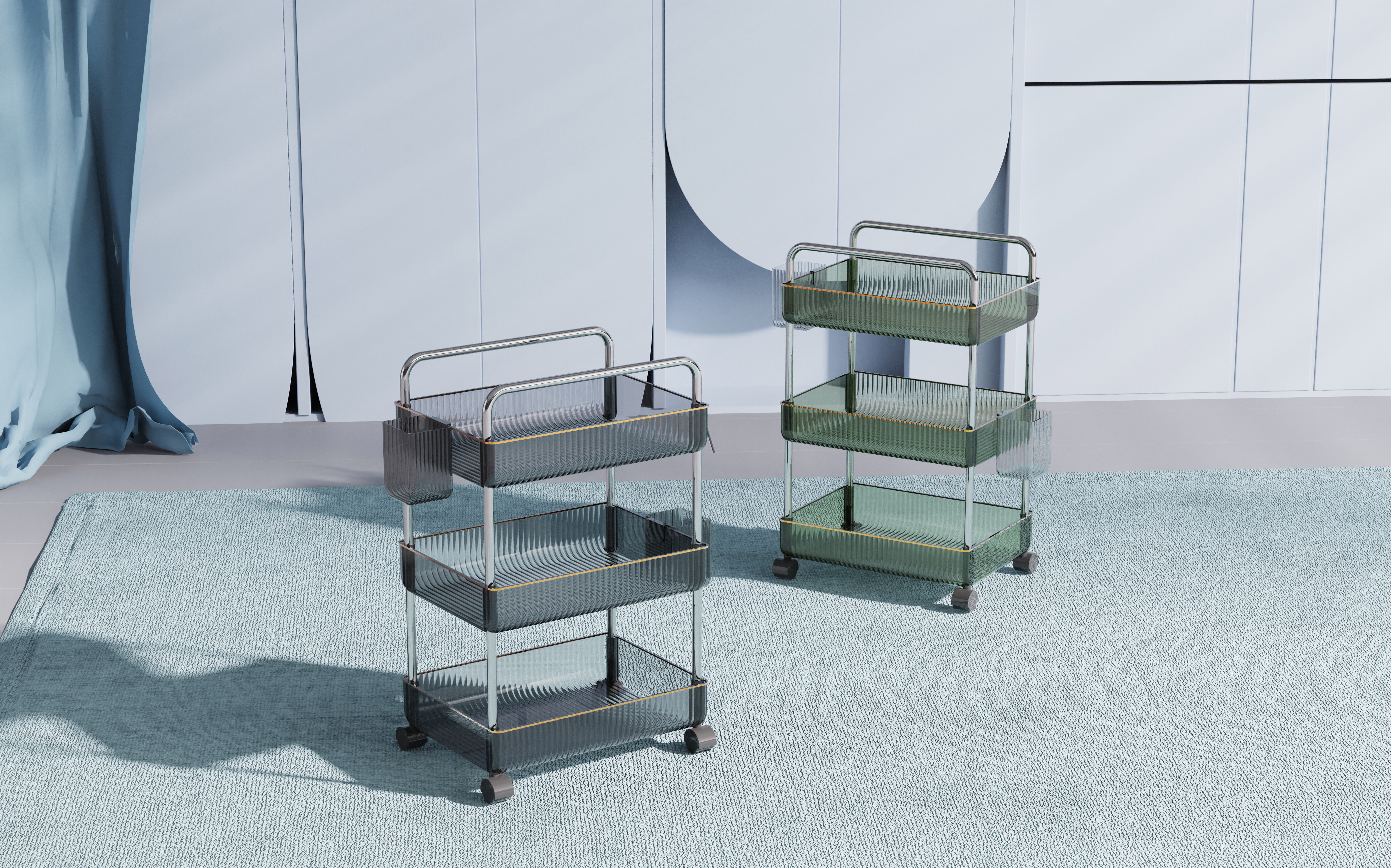 Shelf storage，Storage trolley，Trolley，Storage rack，Storage Rack，Storage Rack Trolley，Kitchen rack，