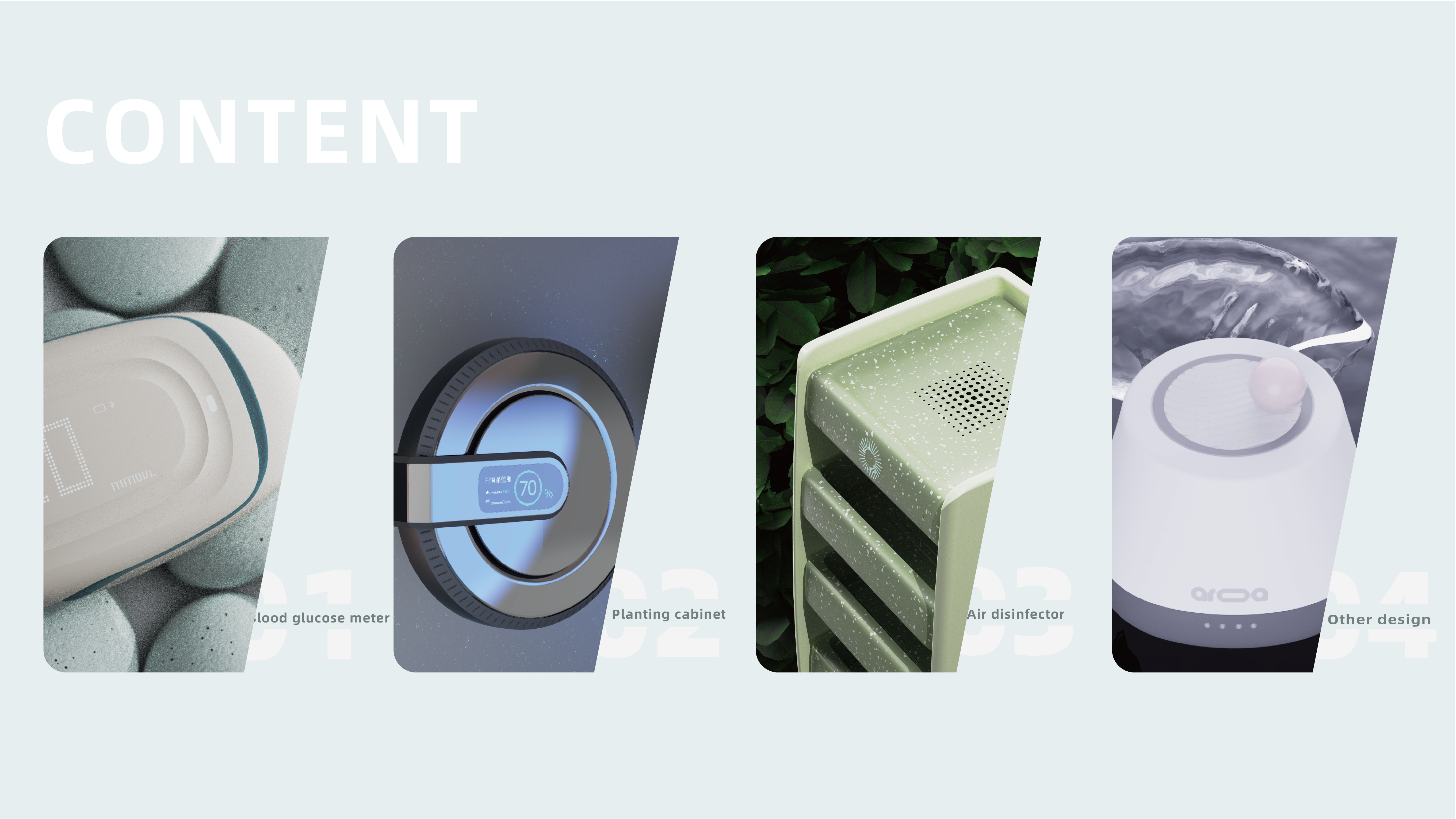 Medical products，Blood glucose meter，Planting cabinet，new energy，Aromatherapy machine，