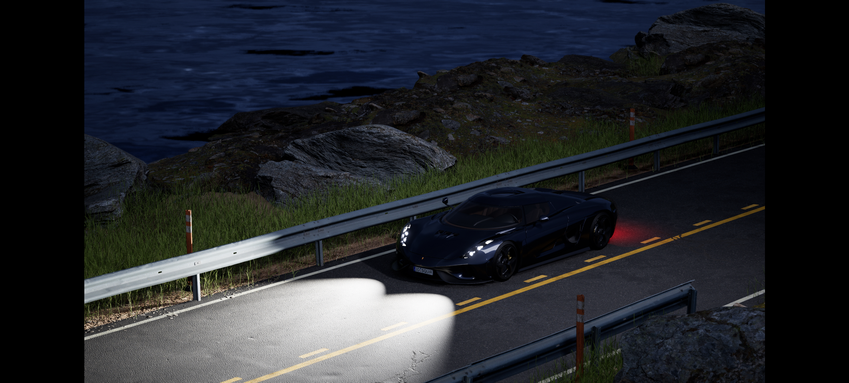 ue5，Car rendering，