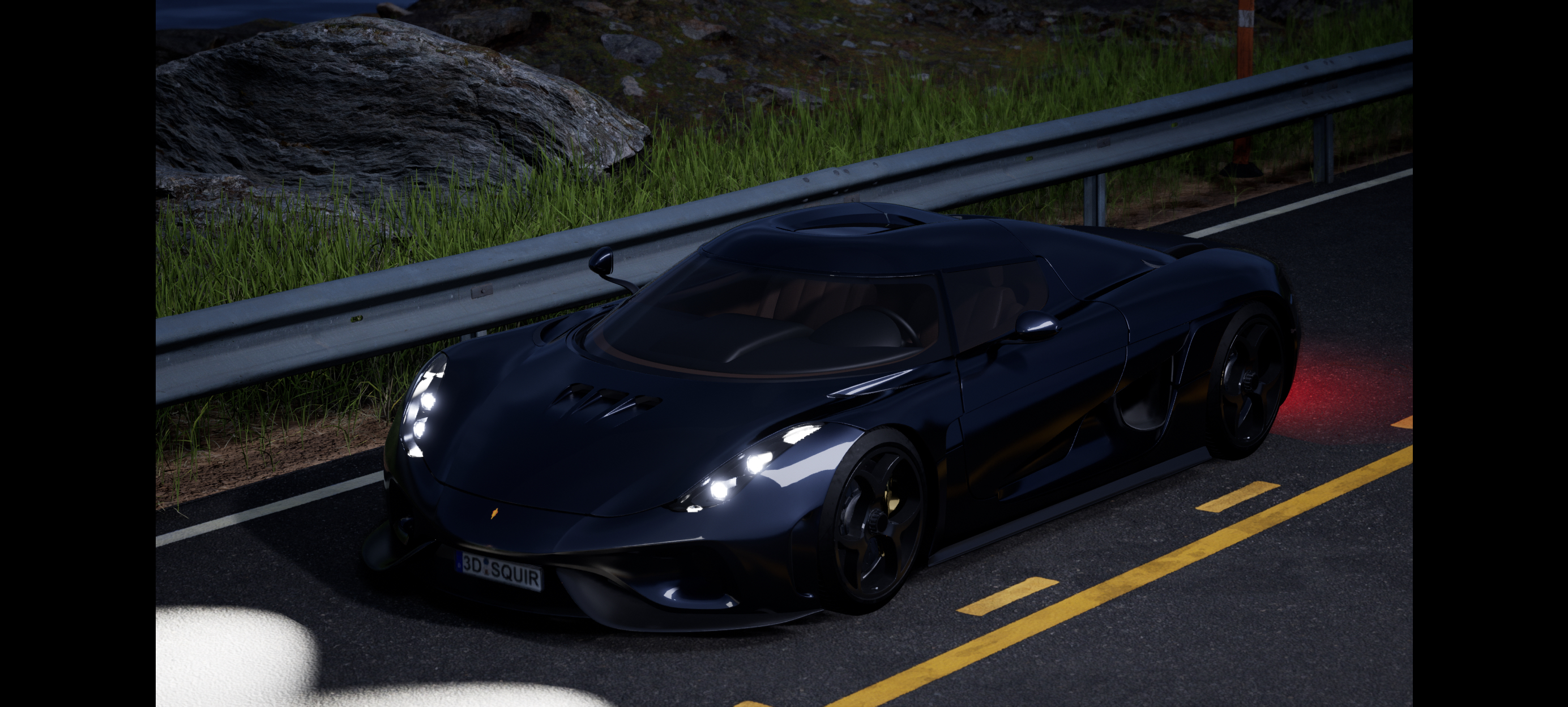 ue5，Car rendering，