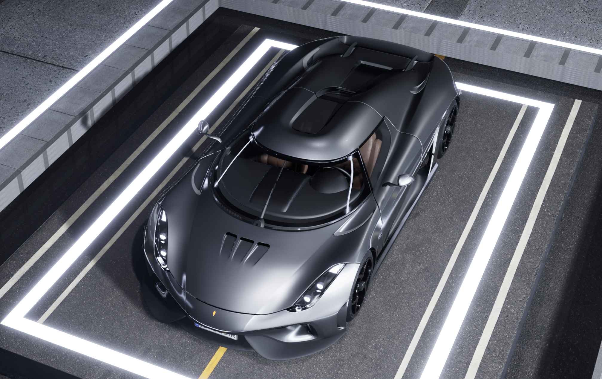 ue5，Car rendering，