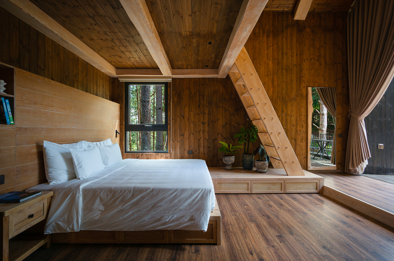 Architecture，Interior design，APS Concept，Dalat pine forest，