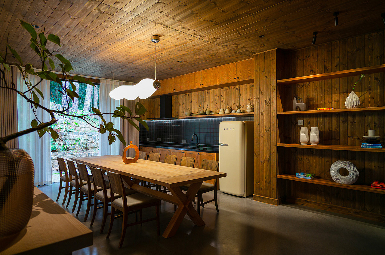 Architecture，Interior design，APS Concept，Dalat pine forest，