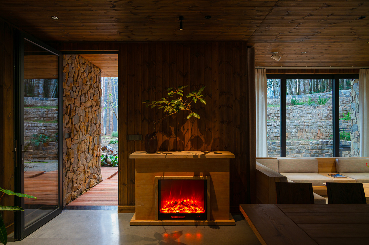 Architecture，Interior design，APS Concept，Dalat pine forest，