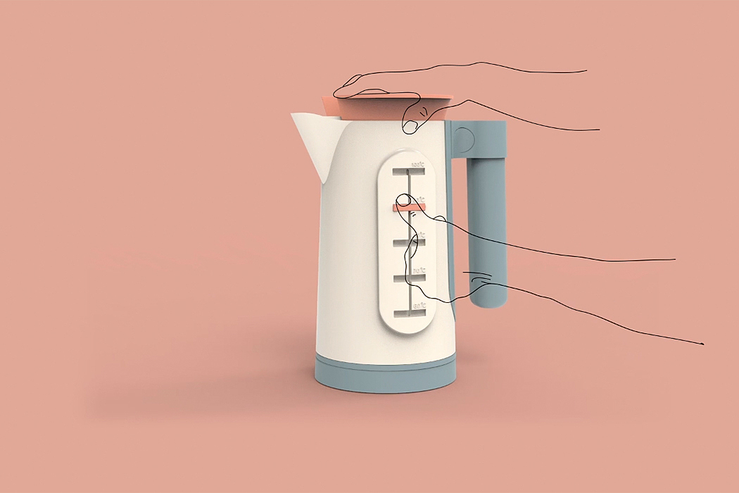 Blue Project，small home appliances，Electric kettle，originality，