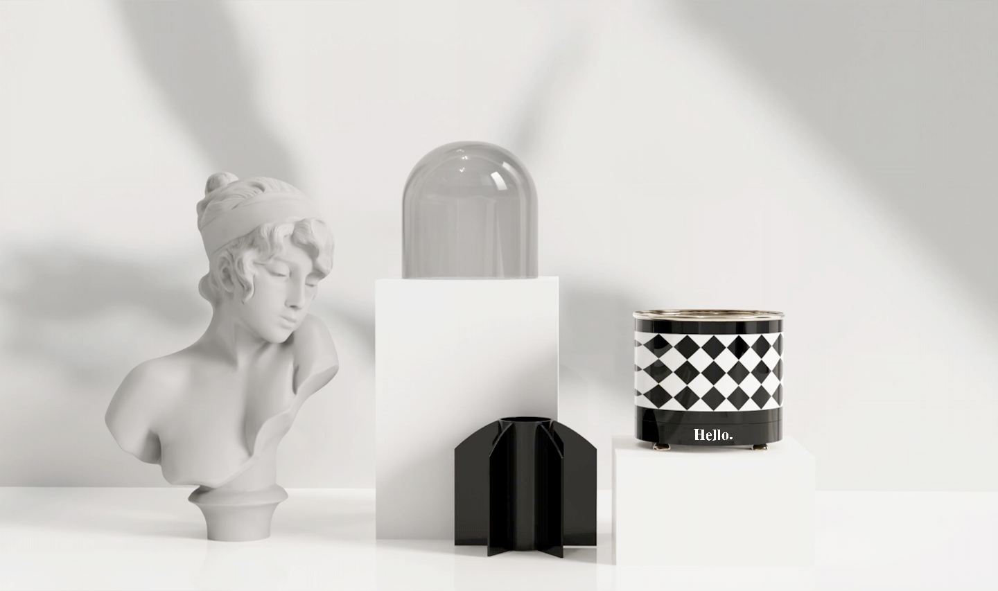 Ins，cream，dressing case，senior，Simplicity，Home Furnishing，Receive，