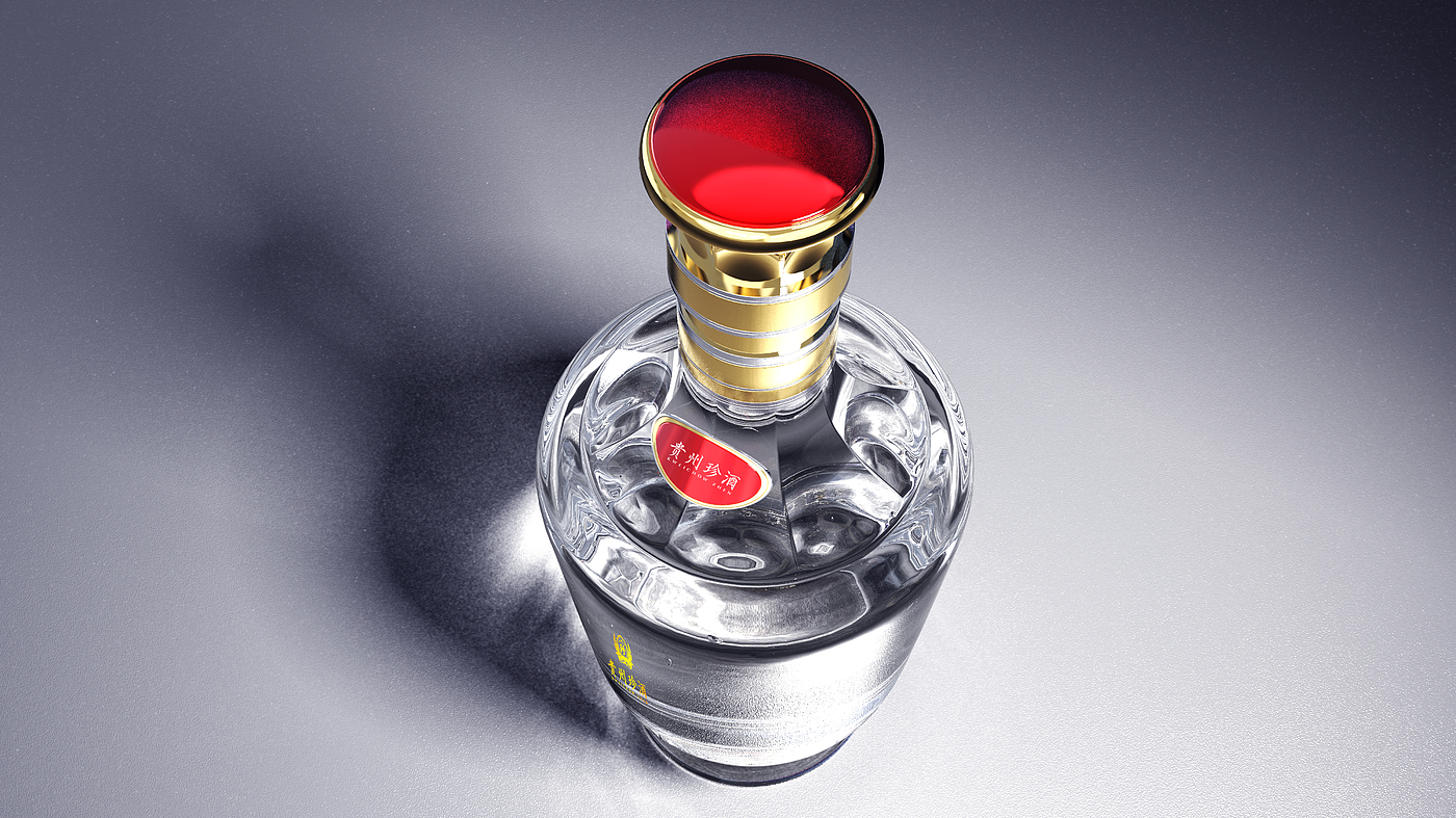 Liquor Packaging Modeling and Rendering，