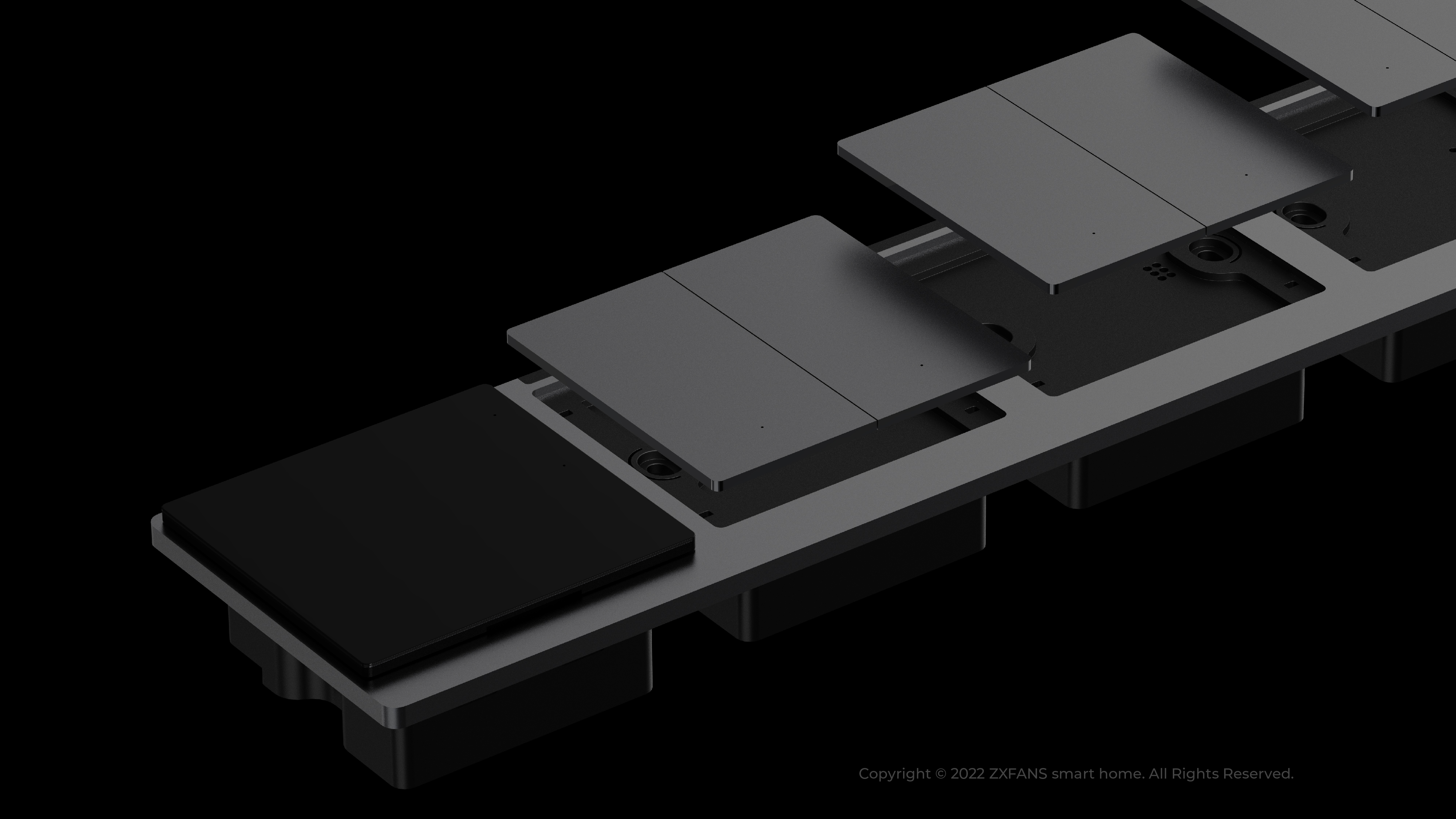 Wise and Fan，zxfans，intelligence，Central control screen，Whole house intelligence，Smart home，intelligent system，product design，