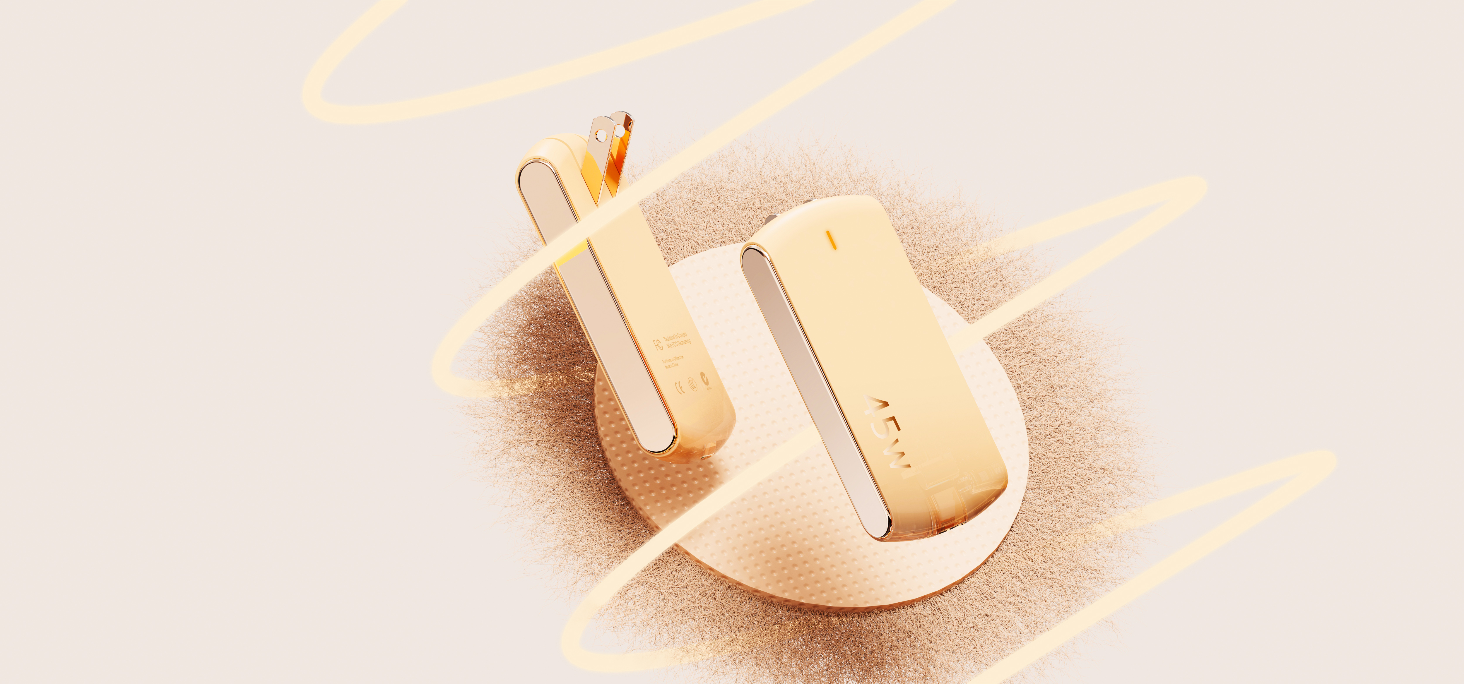 Digital fast charge，3C Electronics，Daily necessities，Light luxury texture，