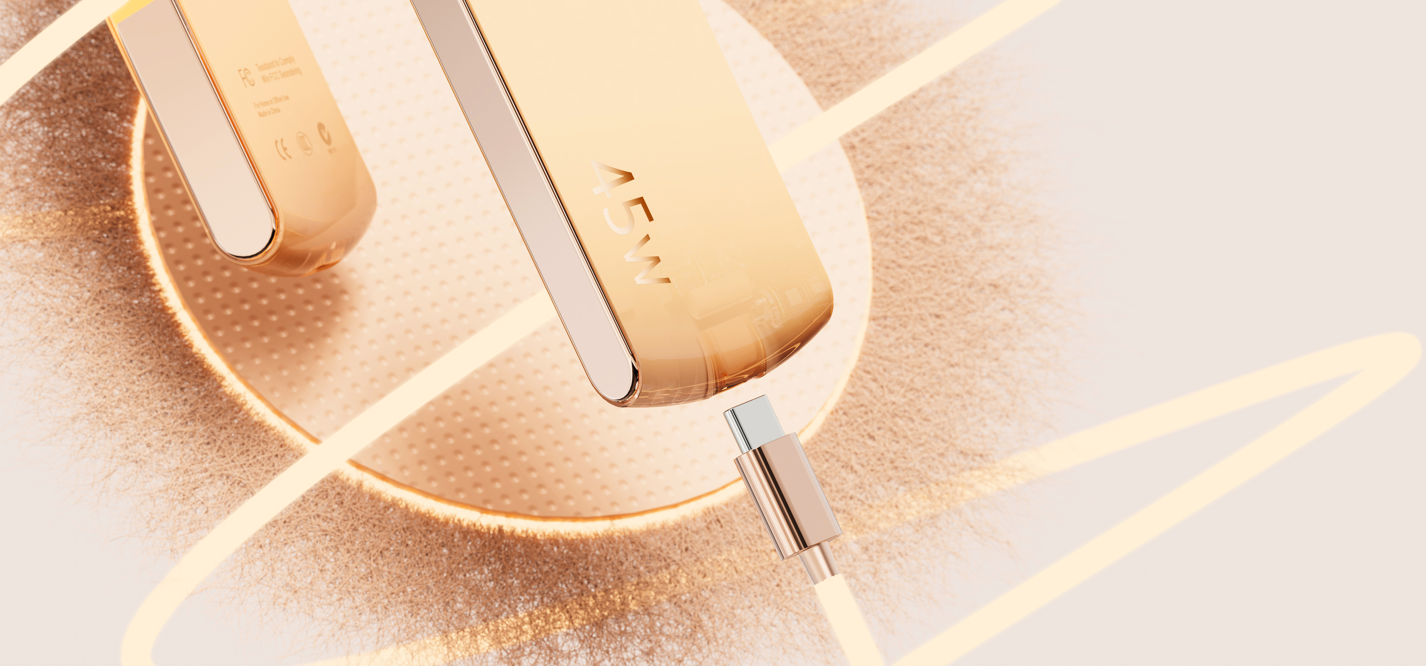 Digital fast charge，3C Electronics，Daily necessities，Light luxury texture，