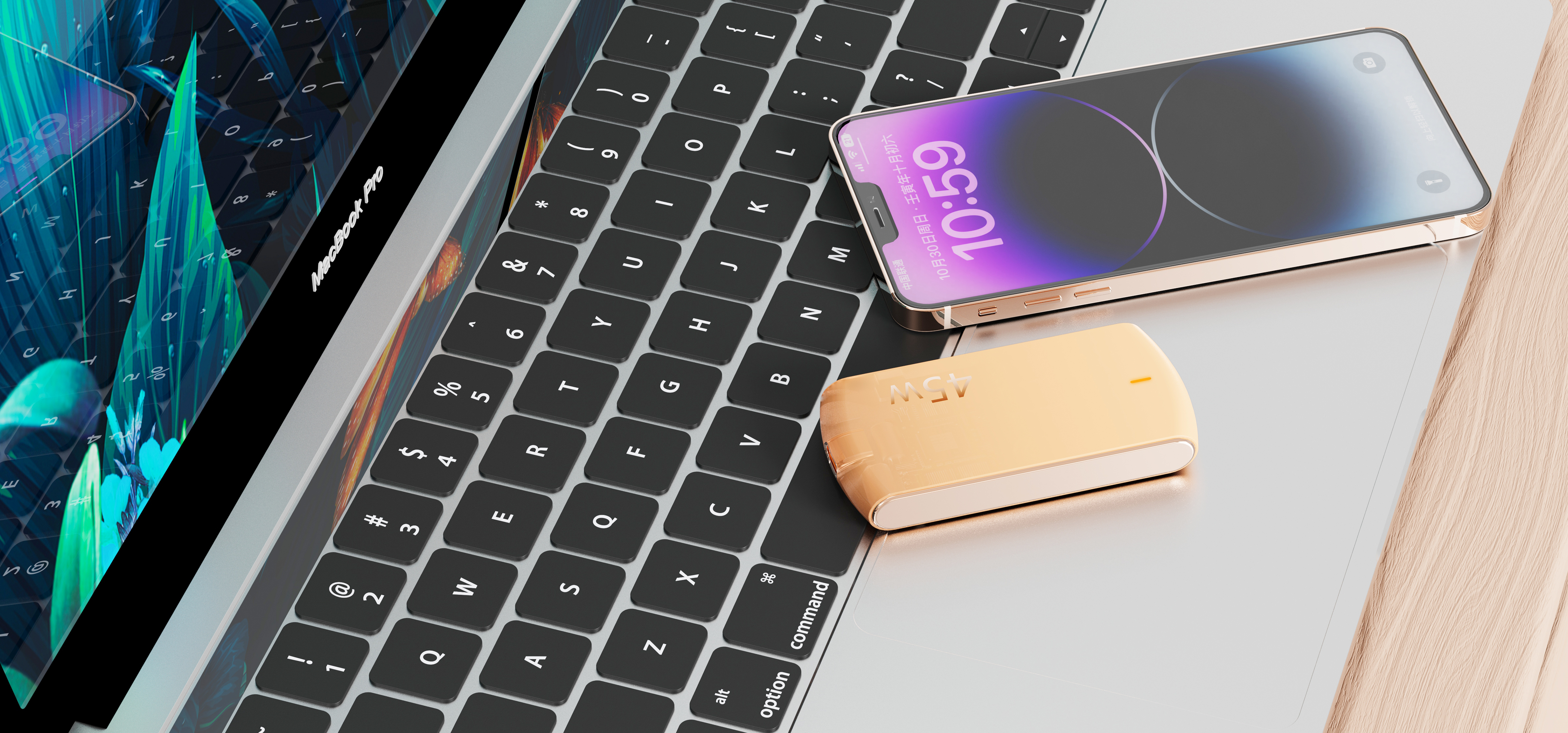 Digital fast charge，3C Electronics，Daily necessities，Light luxury texture，