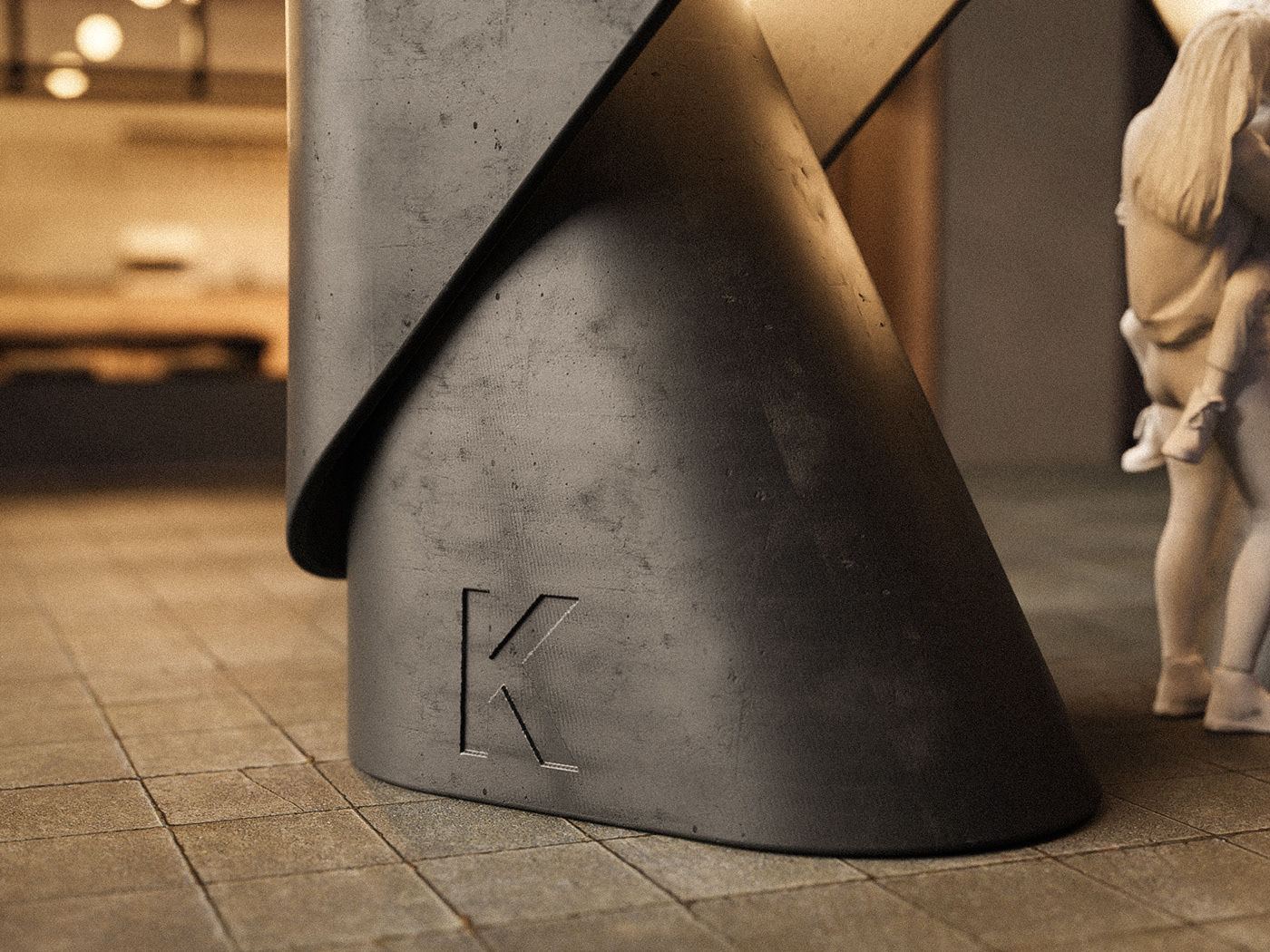 Big K lamp，lamps and lanterns，Lighting tools，furniture，