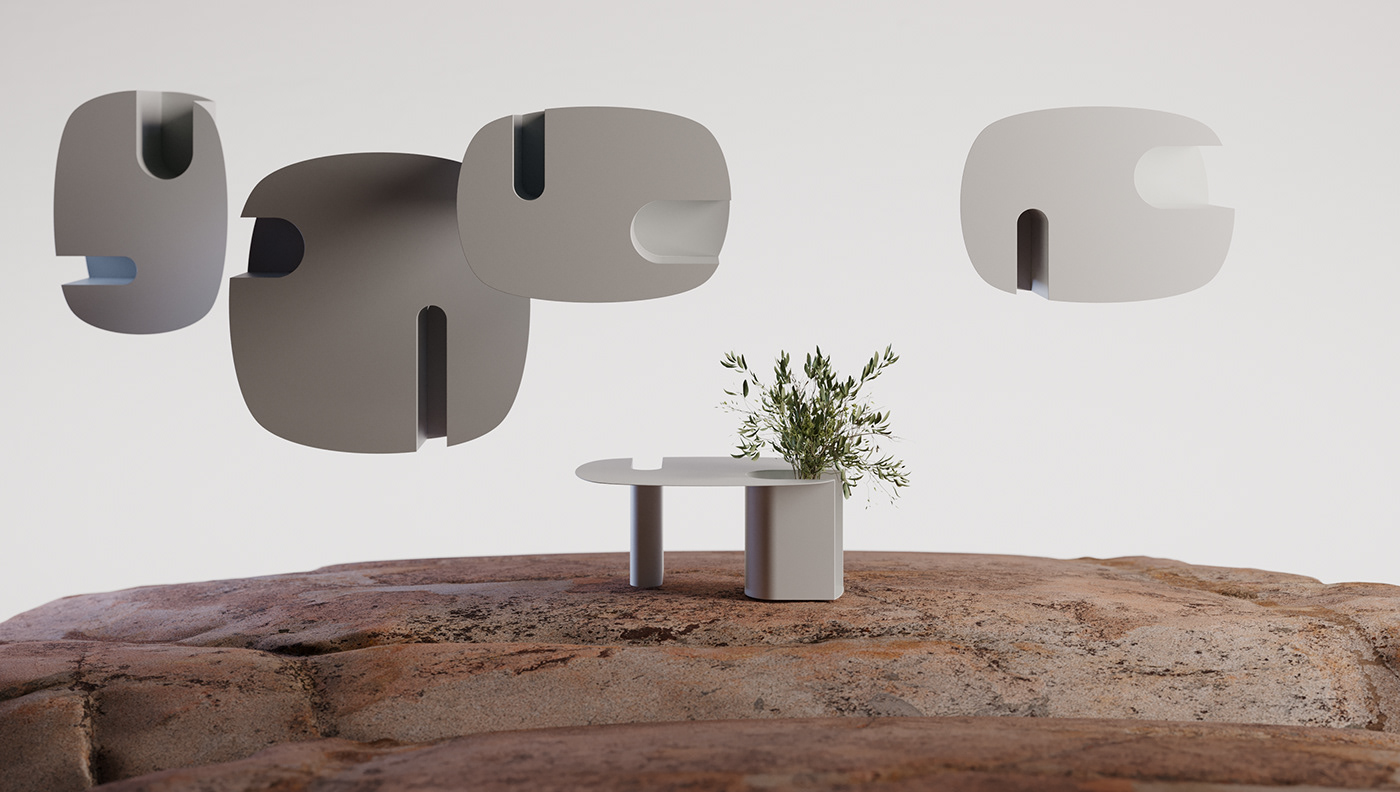 UC，Coffee table，furniture，innovate，