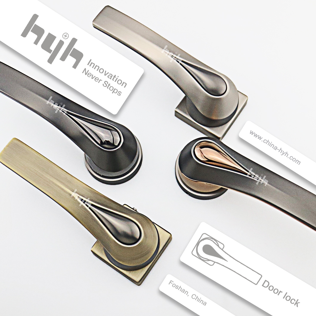 Door lock，Door handle，Mechanical lock，product design，Split lock，patented product，