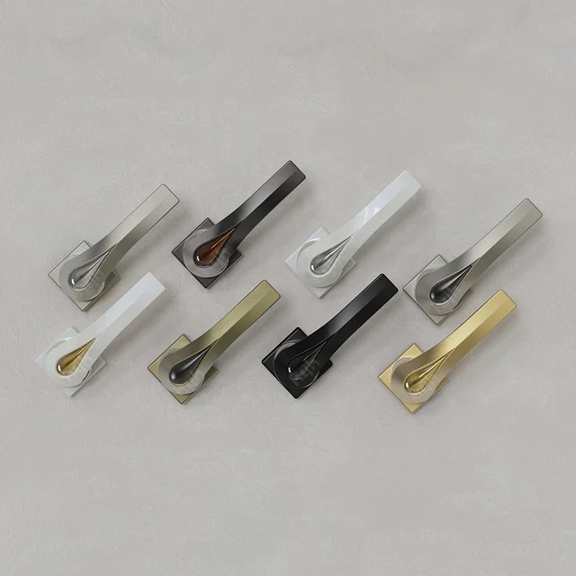 Door lock，Door handle，Mechanical lock，product design，Split lock，patented product，