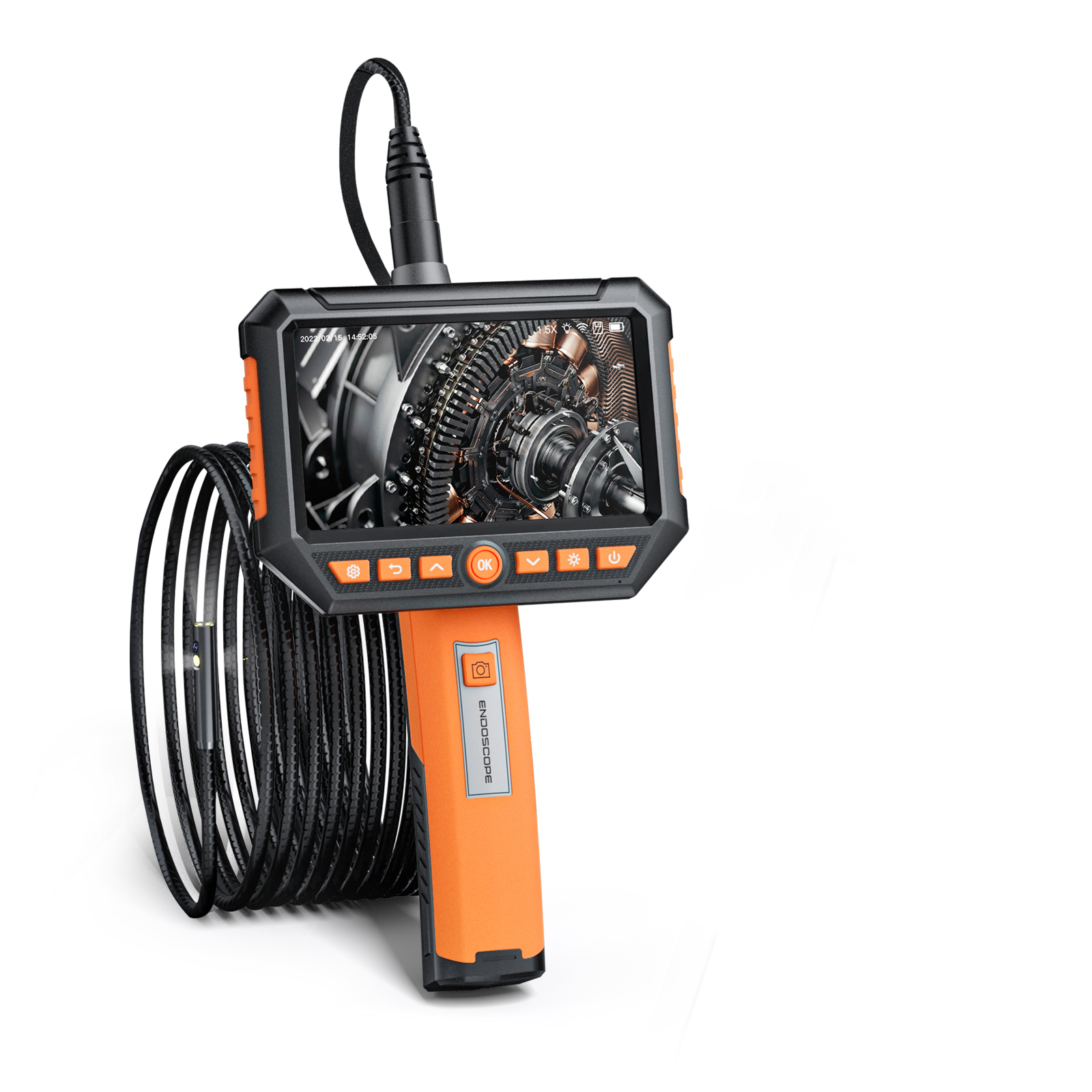 Industrial endoscope，Aircraft carriers in the field of endoscopes，Aircraft Carrier/Industrial Design Style in Endoscope Field，Industry Benchmarking，automobile，repair，science and technology，Industrial wind，