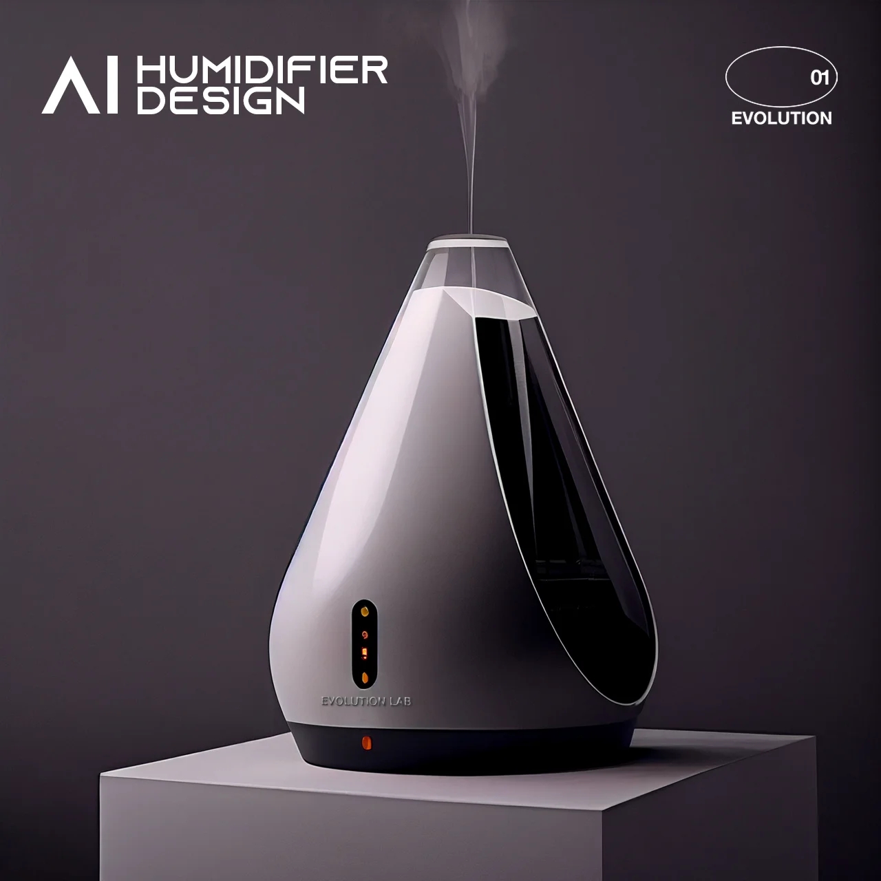 Humidifier，Decoration design，ai，AI design，product design，industrial design，Evolution laboratory，