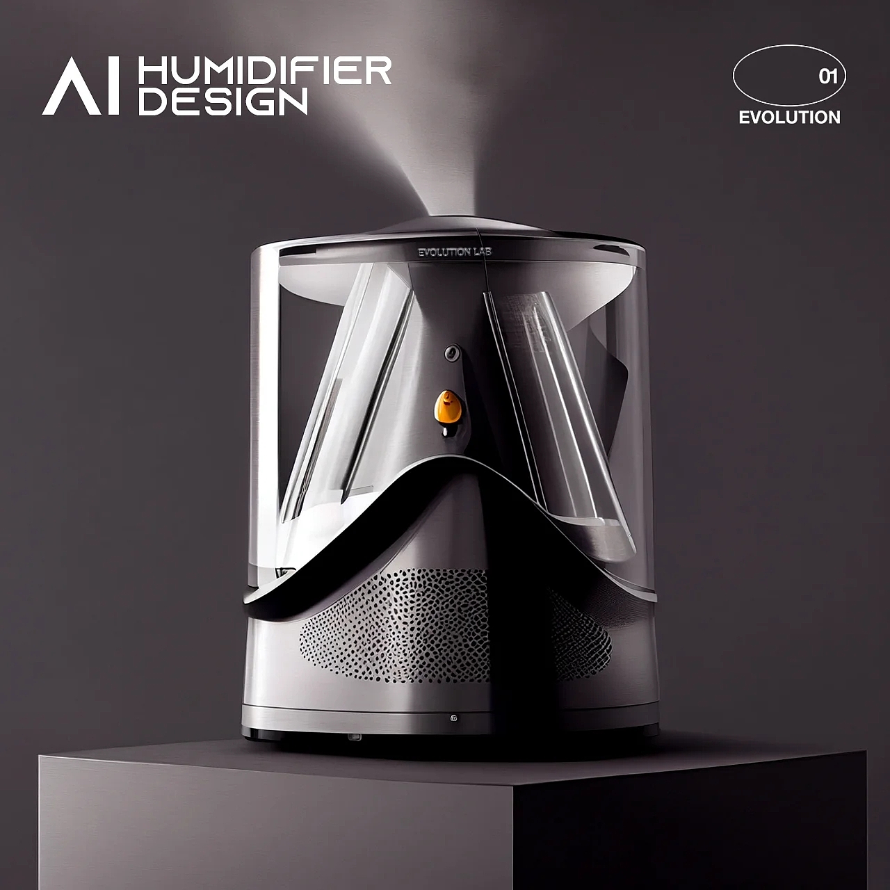 Humidifier，Decoration design，ai，AI design，product design，industrial design，Evolution laboratory，