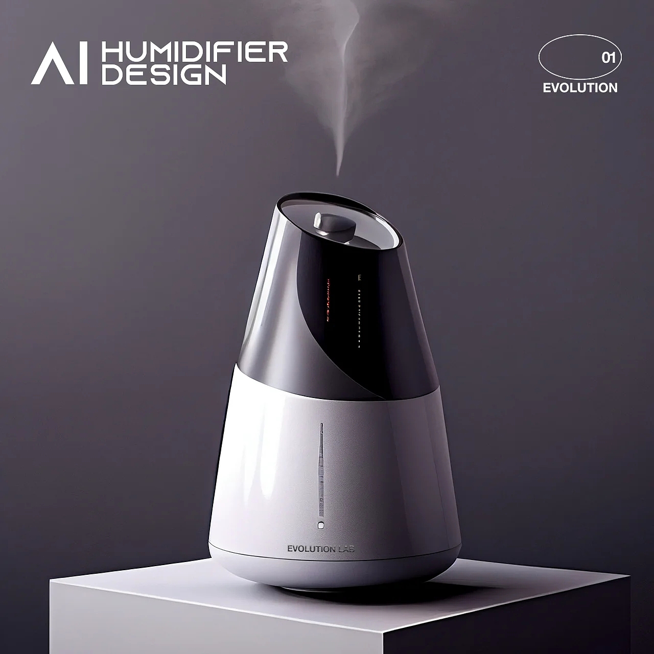 Humidifier，Decoration design，ai，AI design，product design，industrial design，Evolution laboratory，