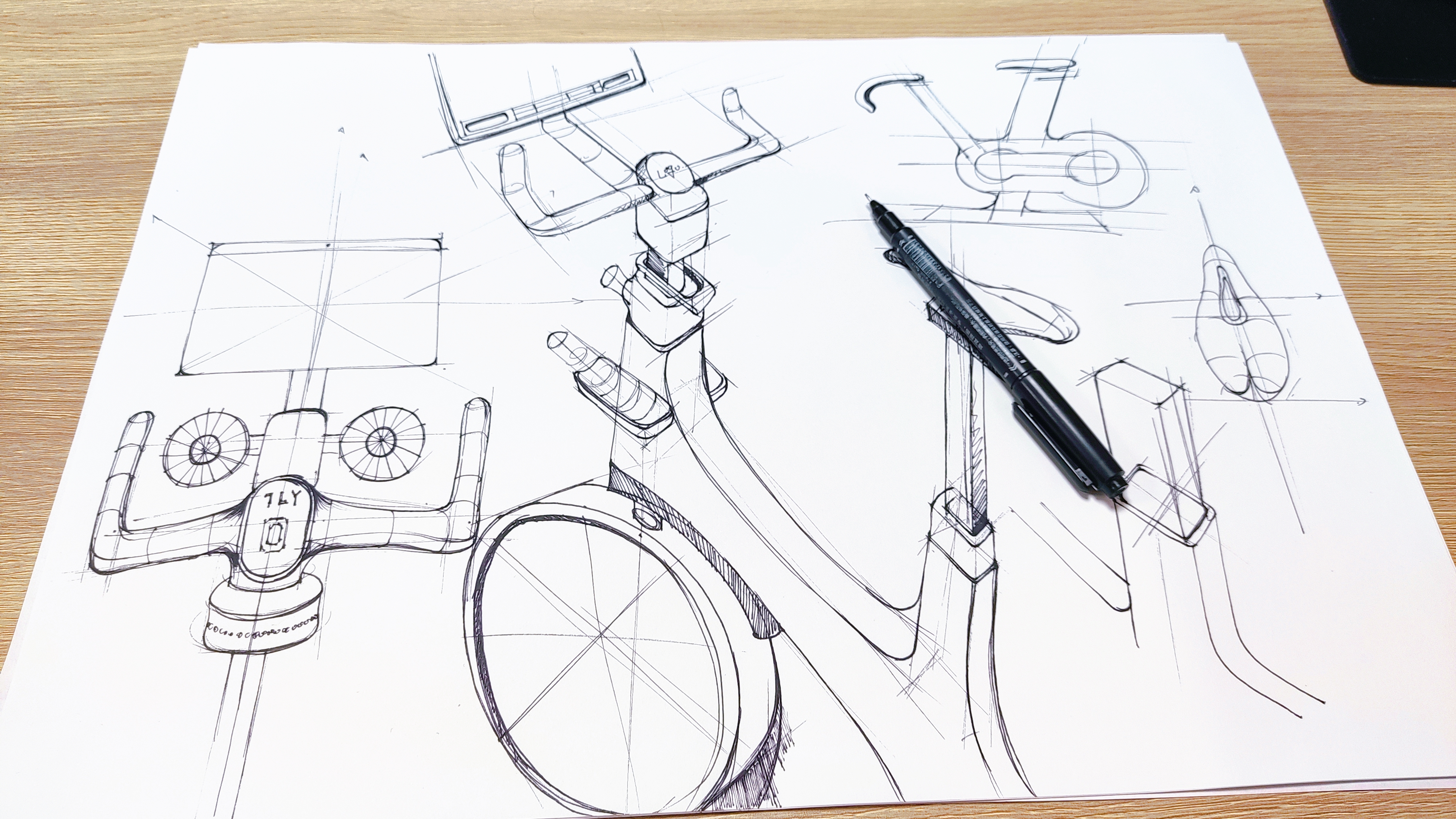 Hand drawn，Design，Household appliances，electronic product，