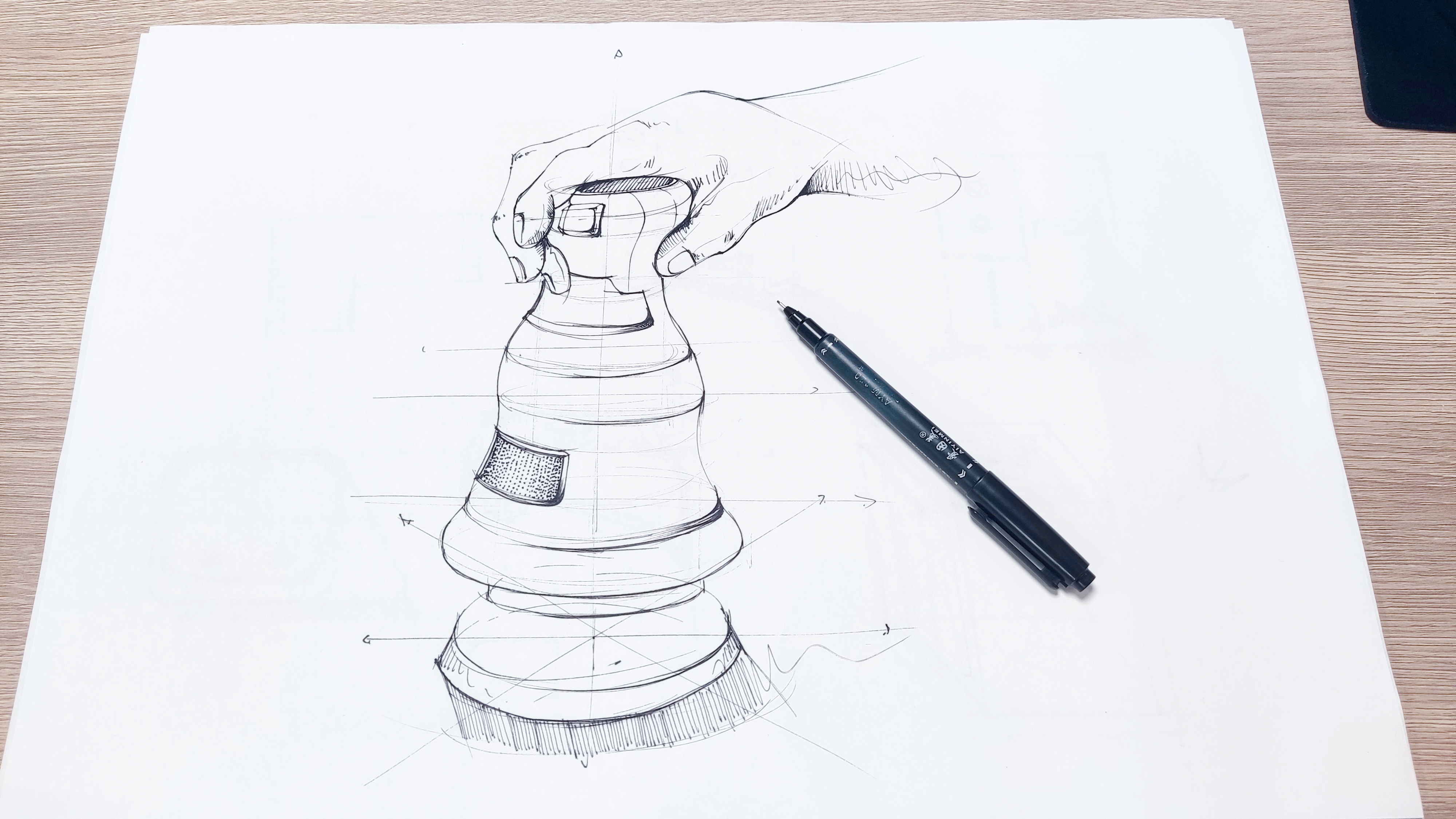 Hand drawn，Design，Household appliances，electronic product，