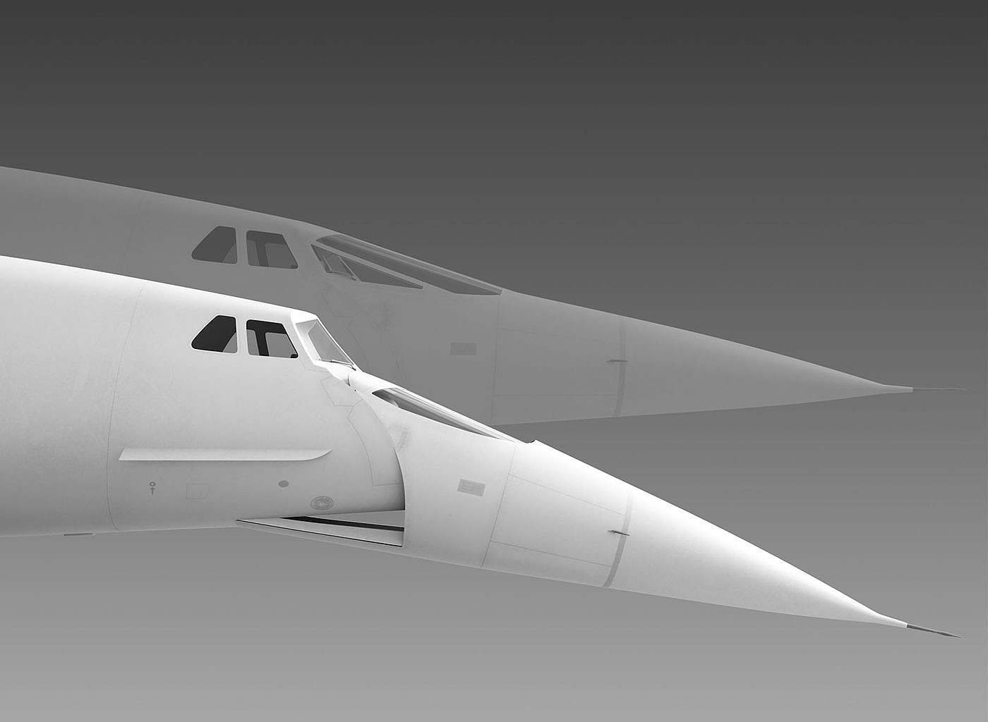 Aircraft design，Model，Render，