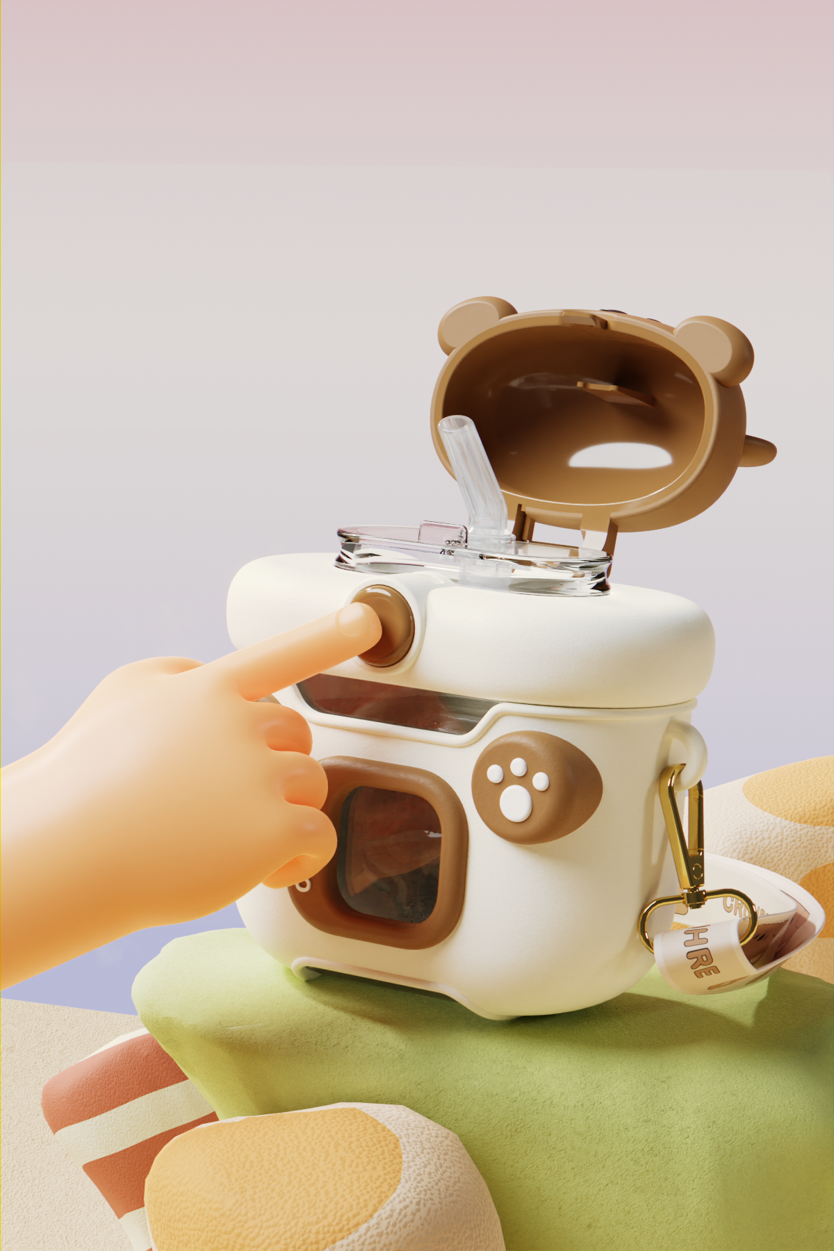 Make drinking water more fun.，