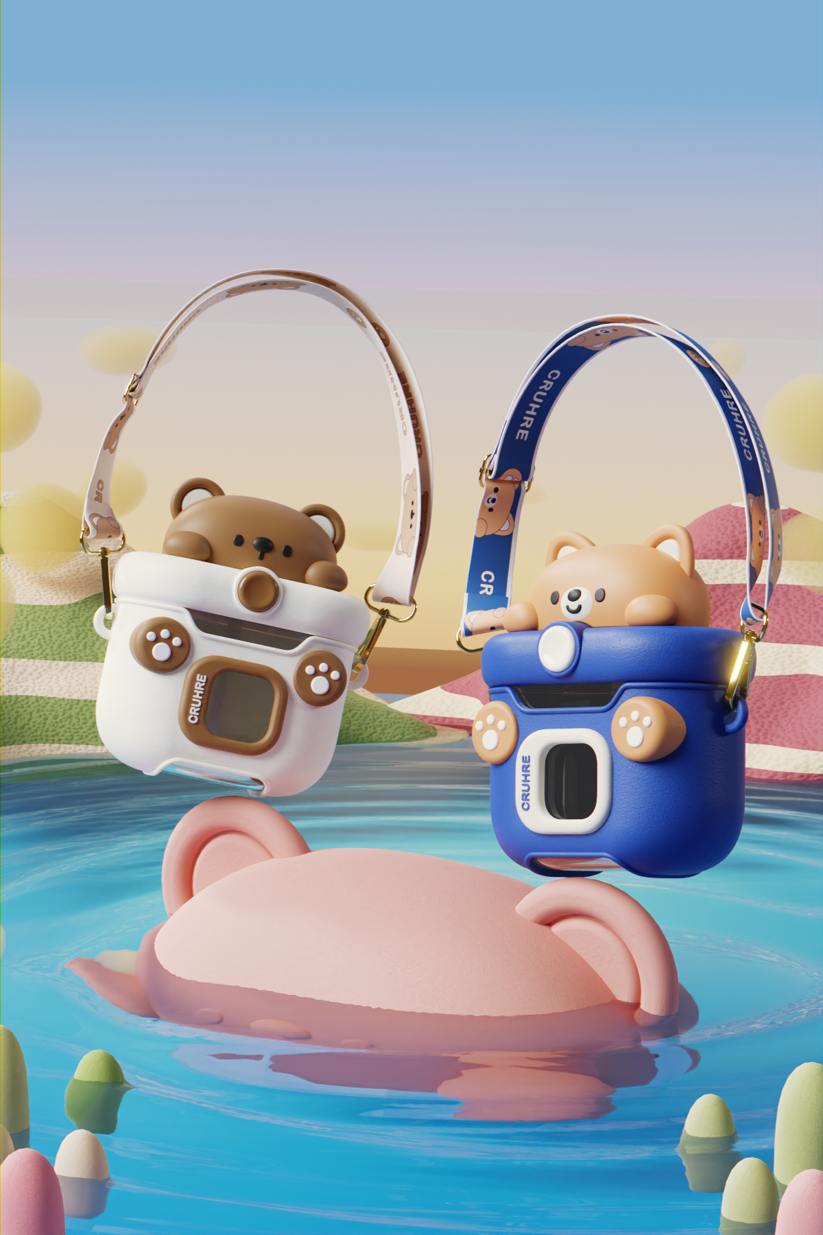 Make drinking water more fun.，