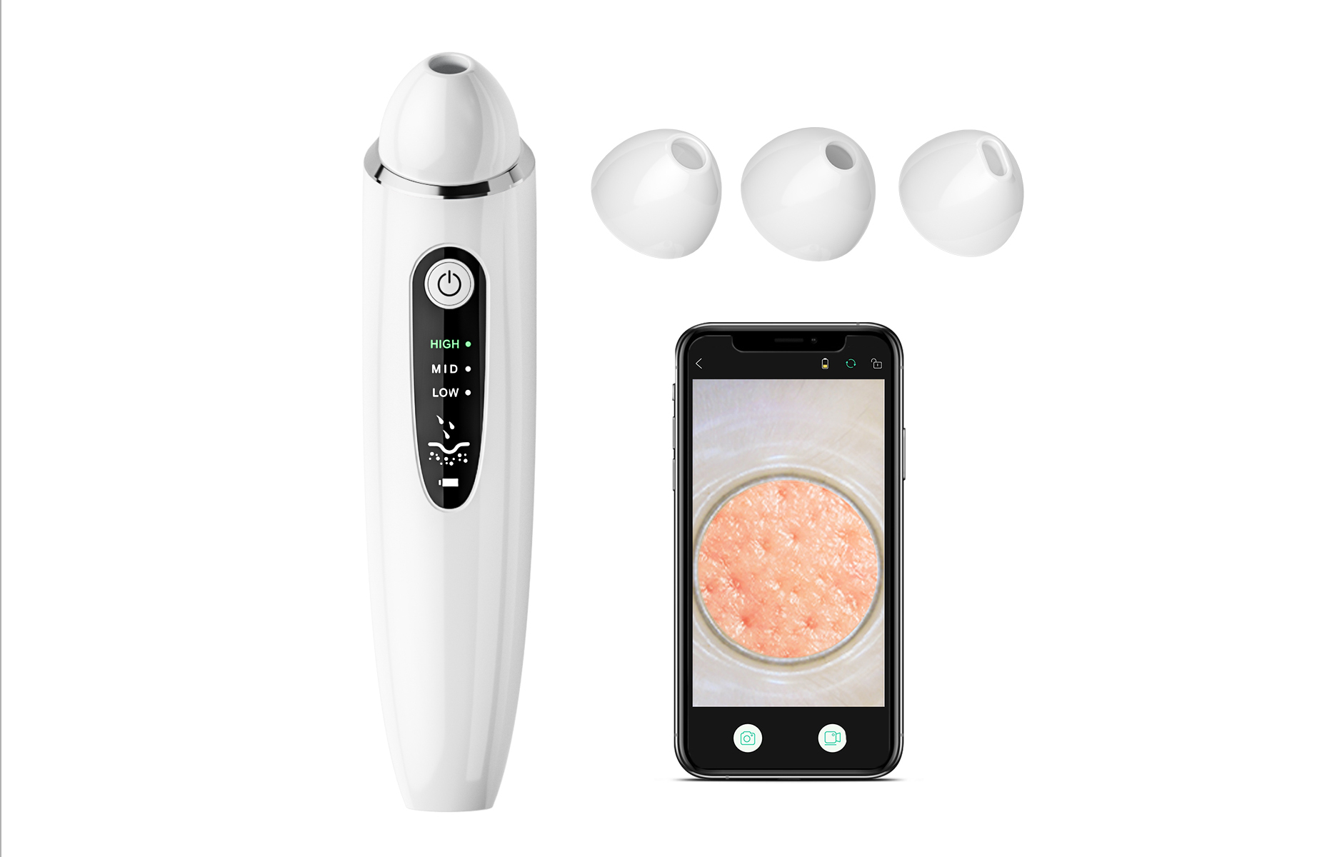 Blackhead instrument，Beauty equipment，Skin cleaning，Amazon explosive，visual blackhead instrument，