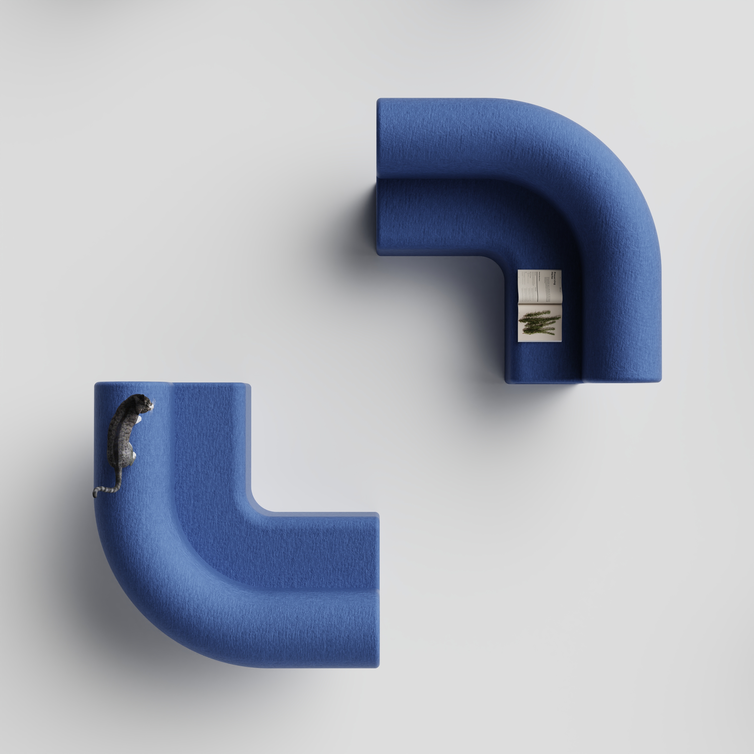 sofa，furniture，originality，Quarter Sofa，