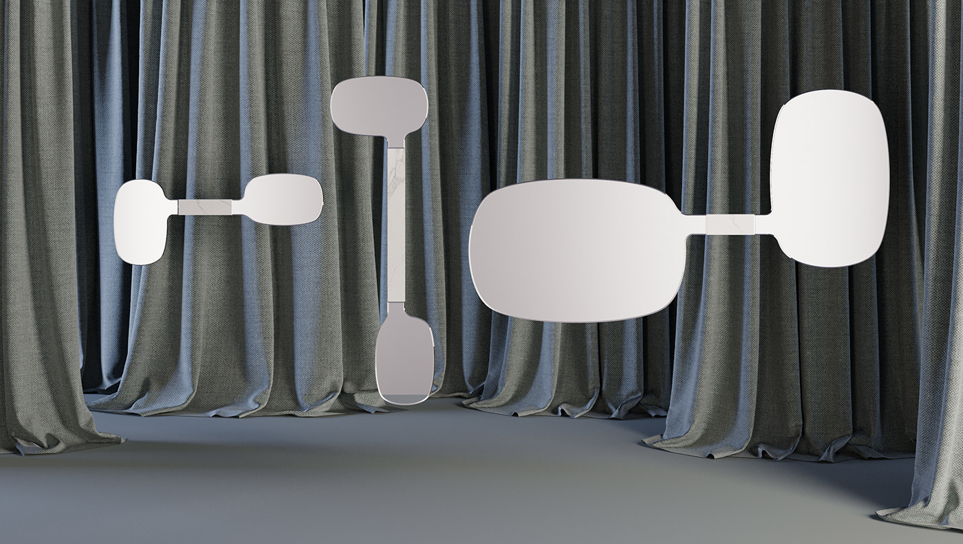 mirror，product design，furniture design ，Furniture home，